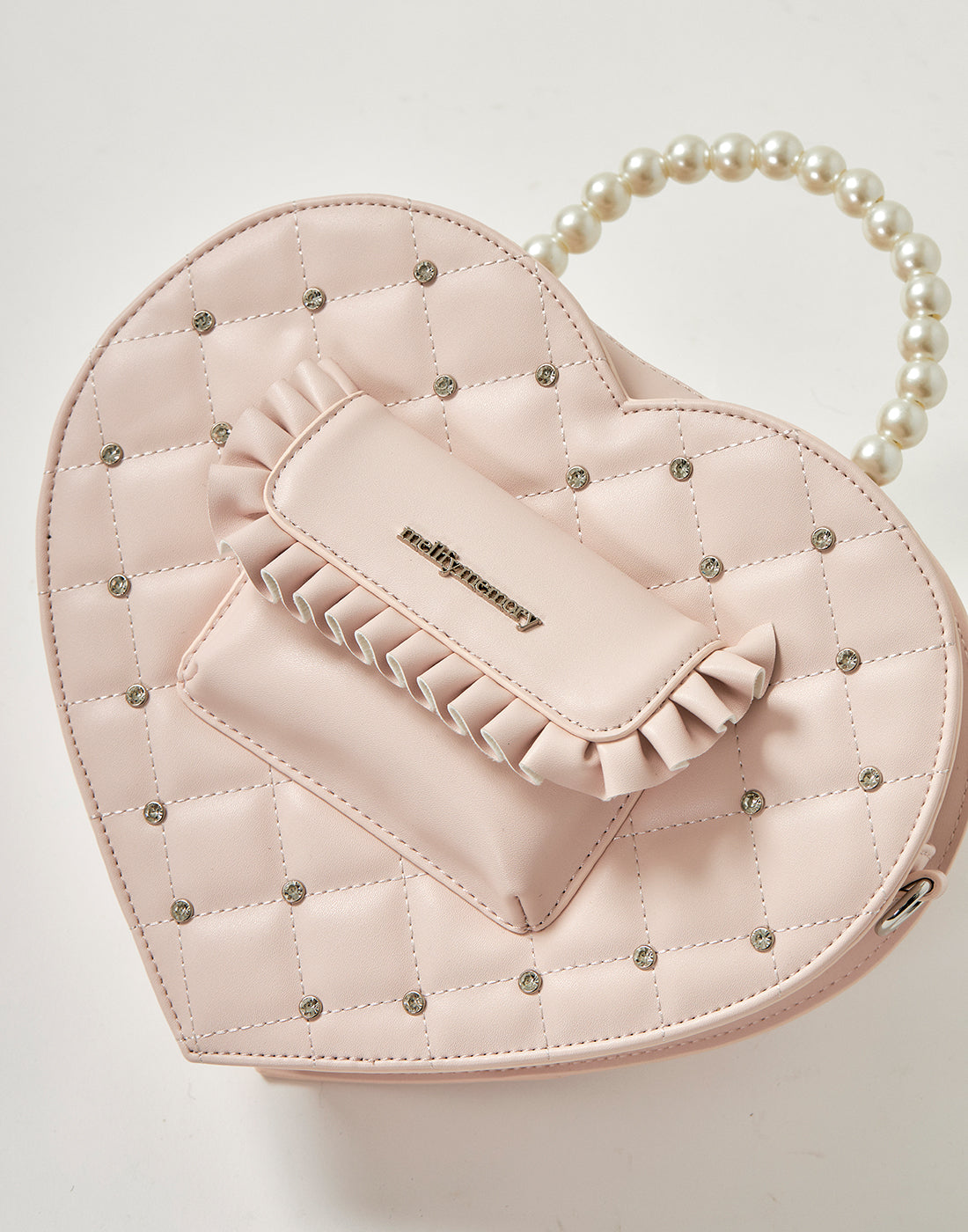 mellfy memory 3way Eternity love jewel heart bag