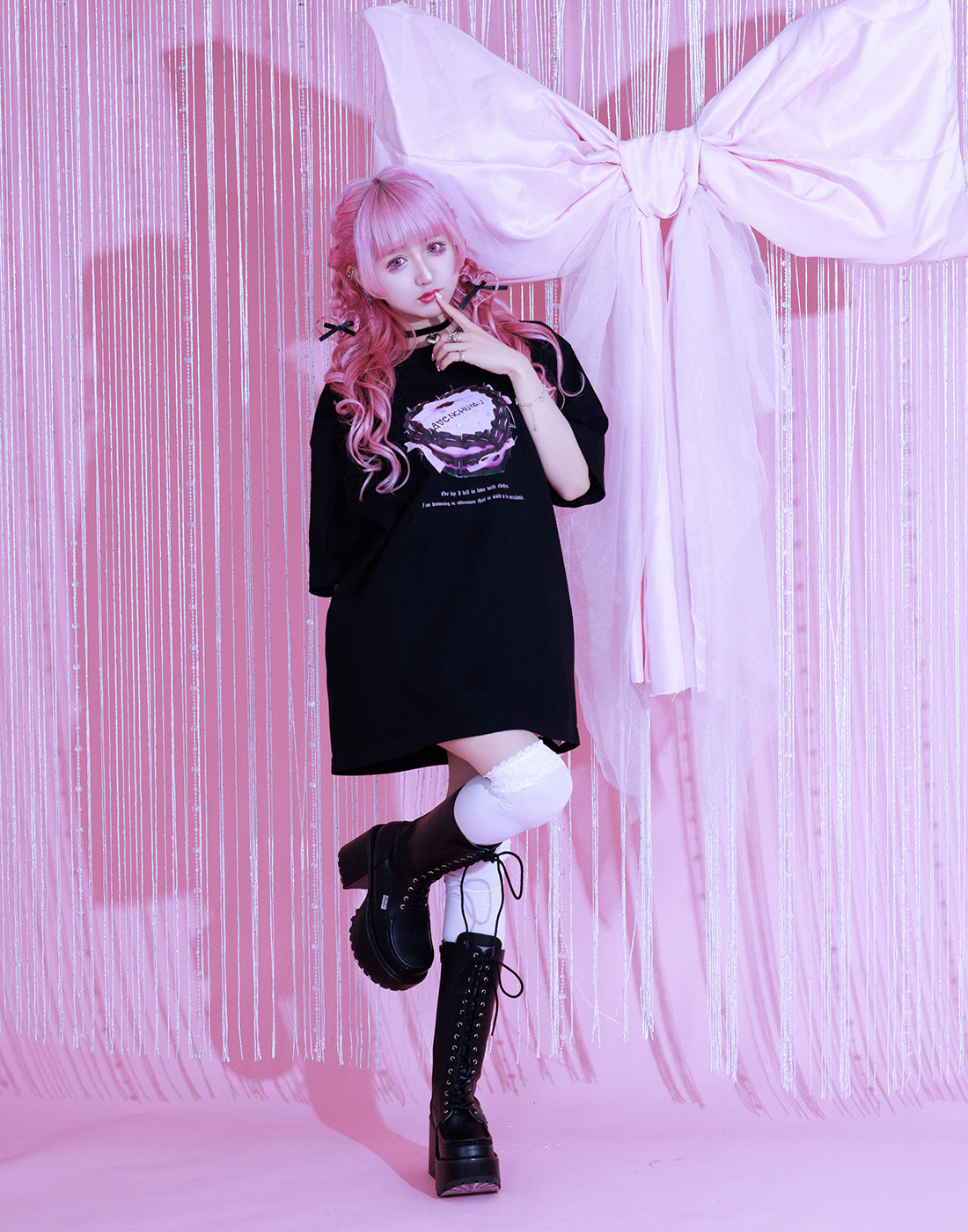 AVENCHUMU heart cake T-shirt