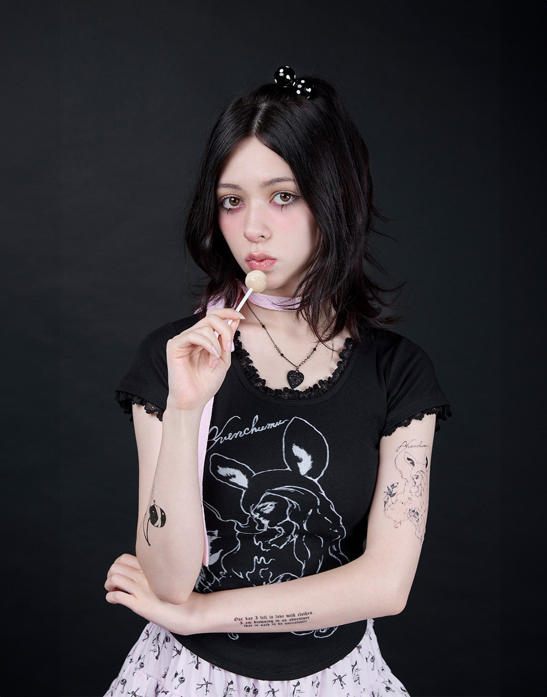 AVENCHUMU ERICO collaboration illustration T-shirt