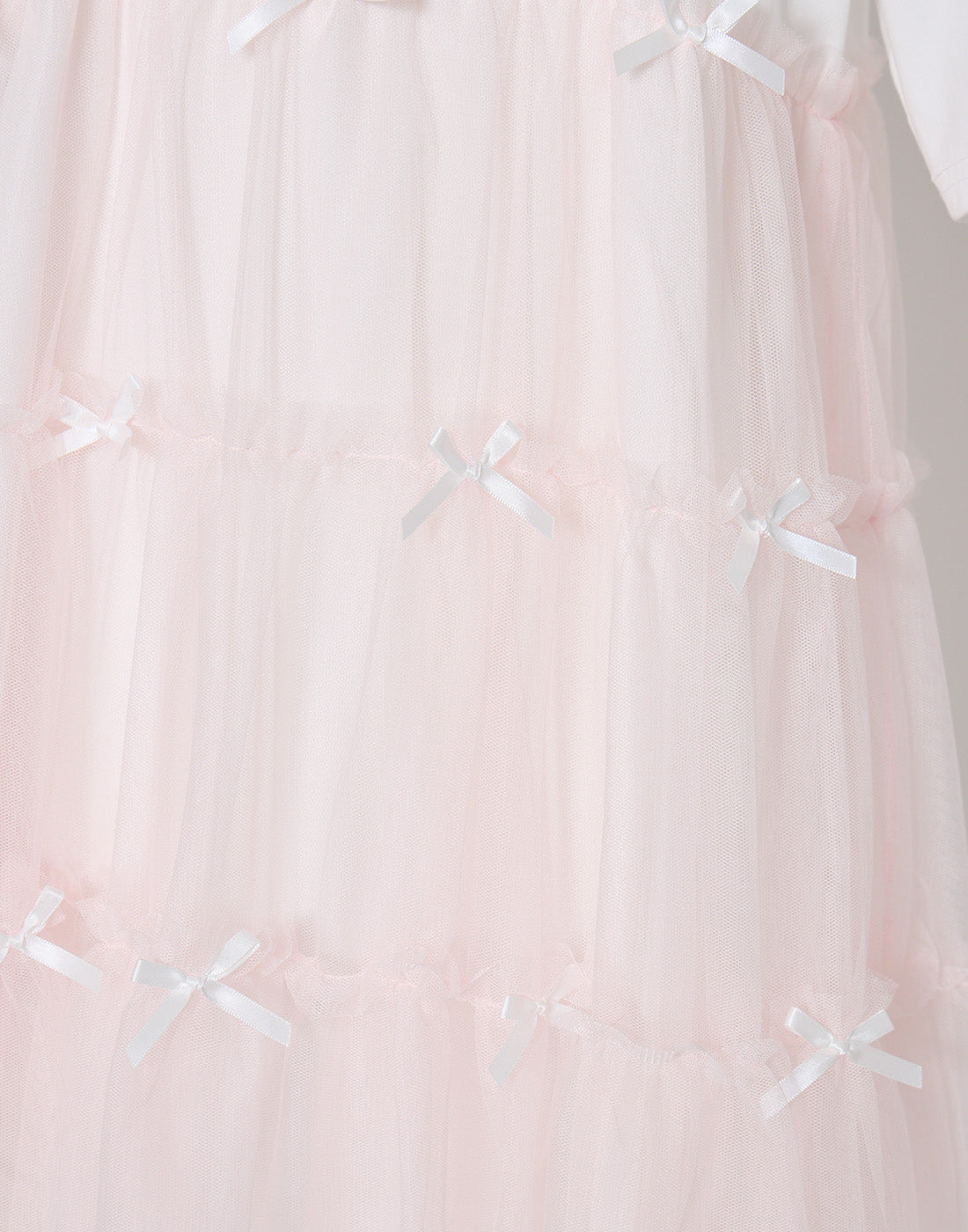 Lolime Tulle tiered cut sew mini dress