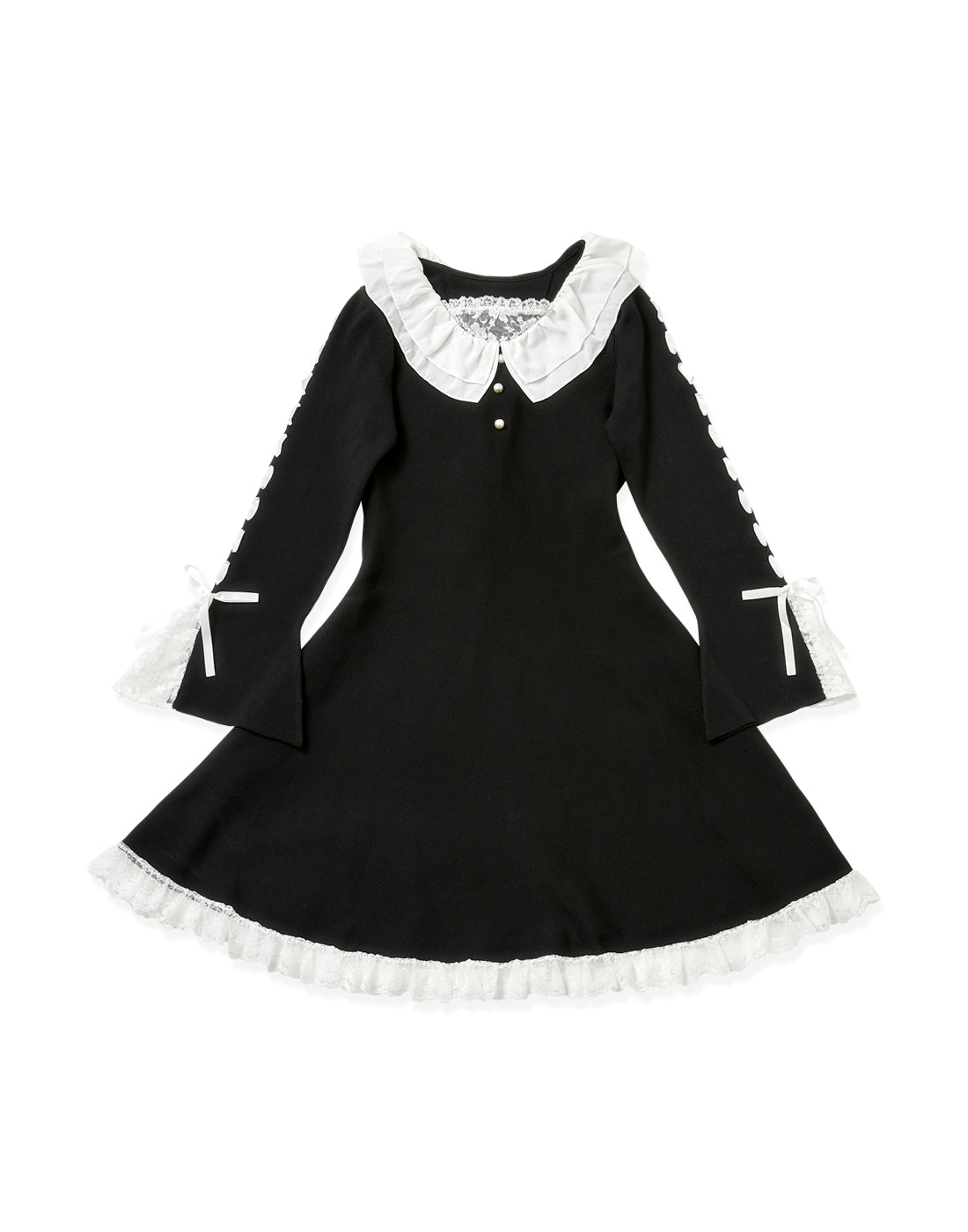 mellfy memory Precious memories flare Knit Dress