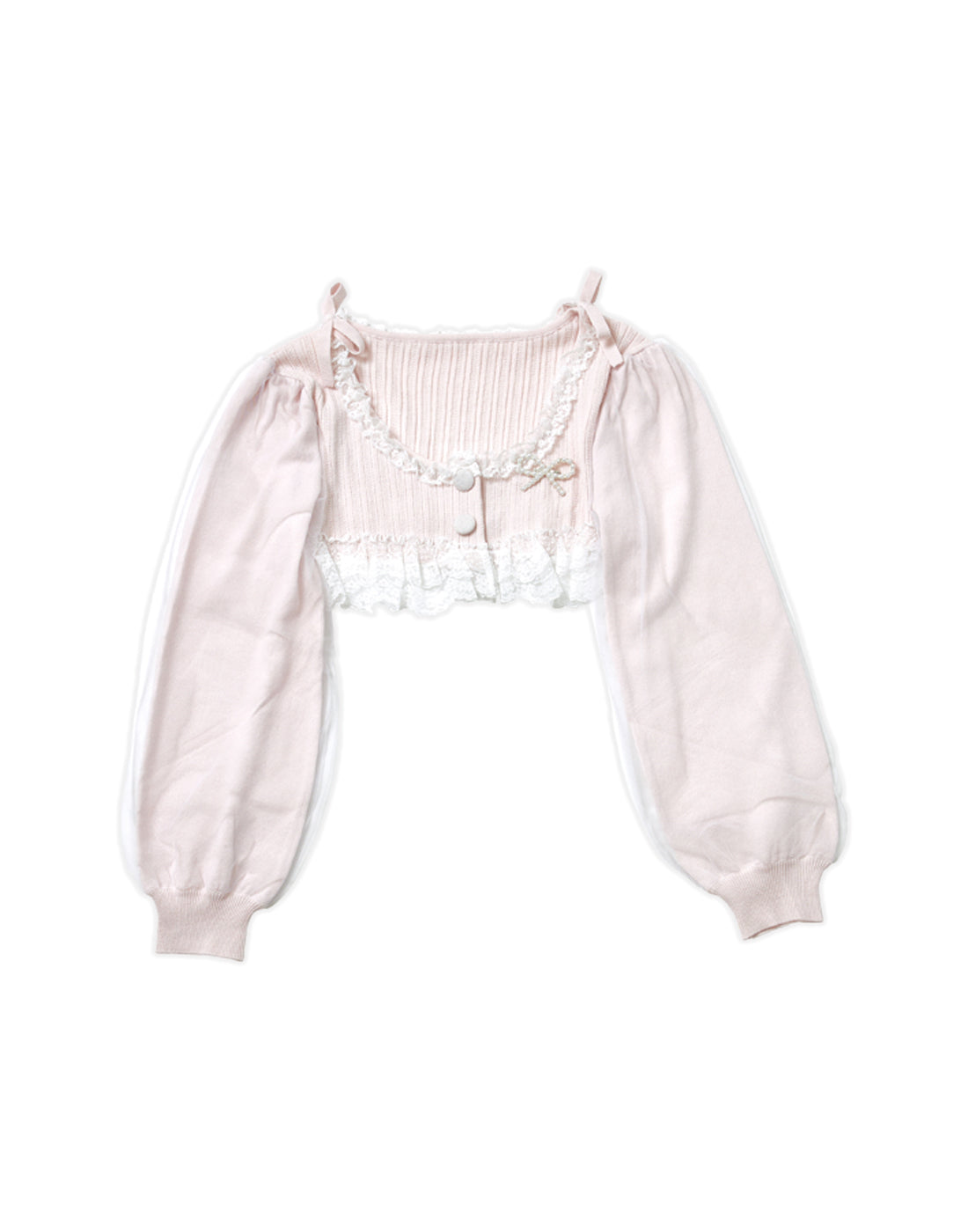 <March Delivery> mellfy memory Like sugar candy Knit Bolero