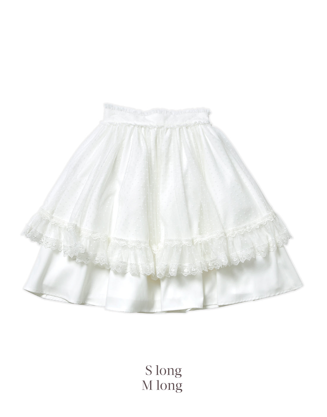<March Delivery> mellfy memory Love to Doll Skirt