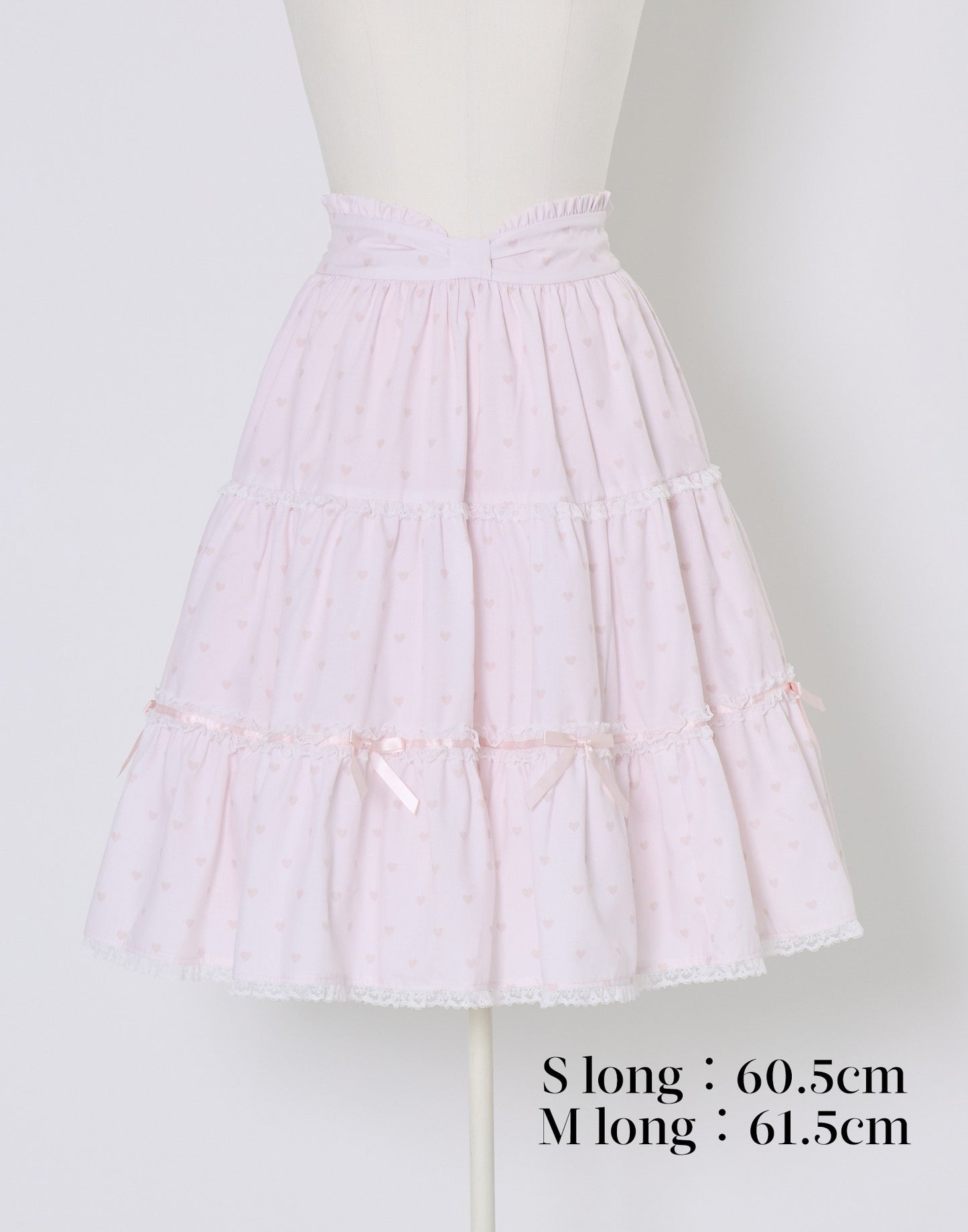 (Pre-order) mellfy memory Chocolate de Love Letter Skirt