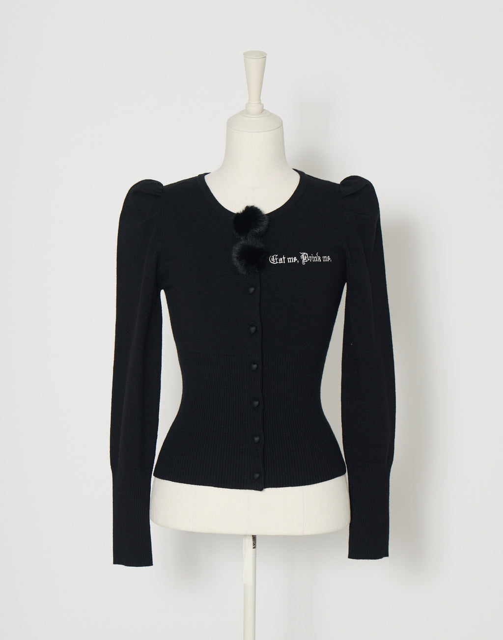 AVENCHUMU Eat Me Drink Me knit cardigan