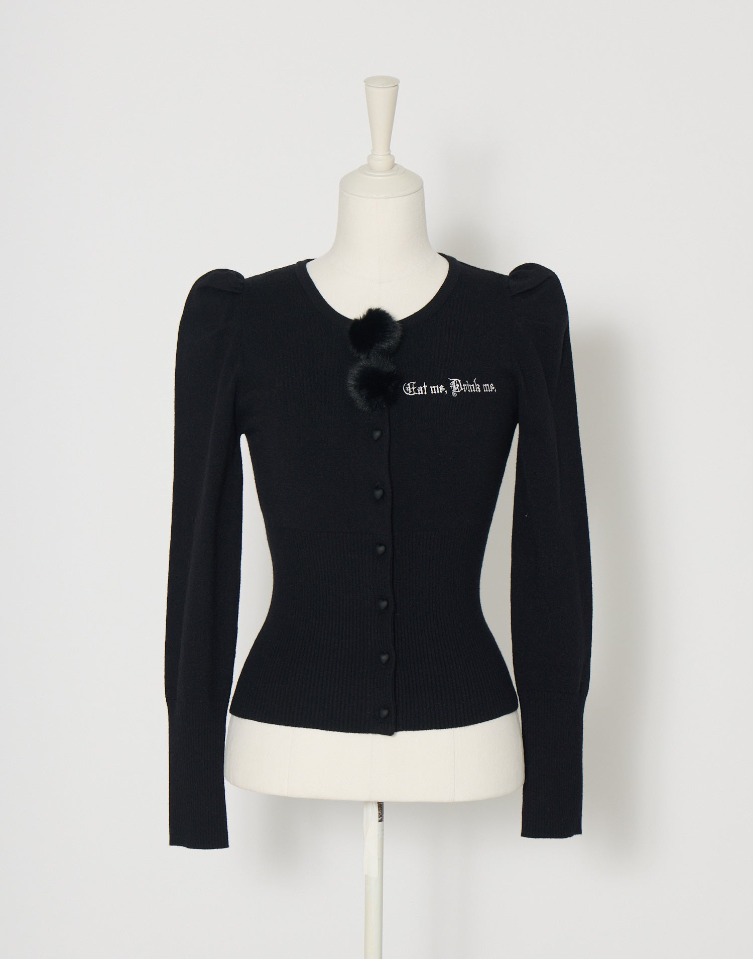 AVENCHUMU Eat Me Drink Me knit cardigan