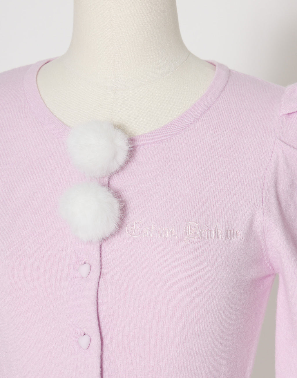 AVENCHUMU Eat Me Drink Me knit cardigan