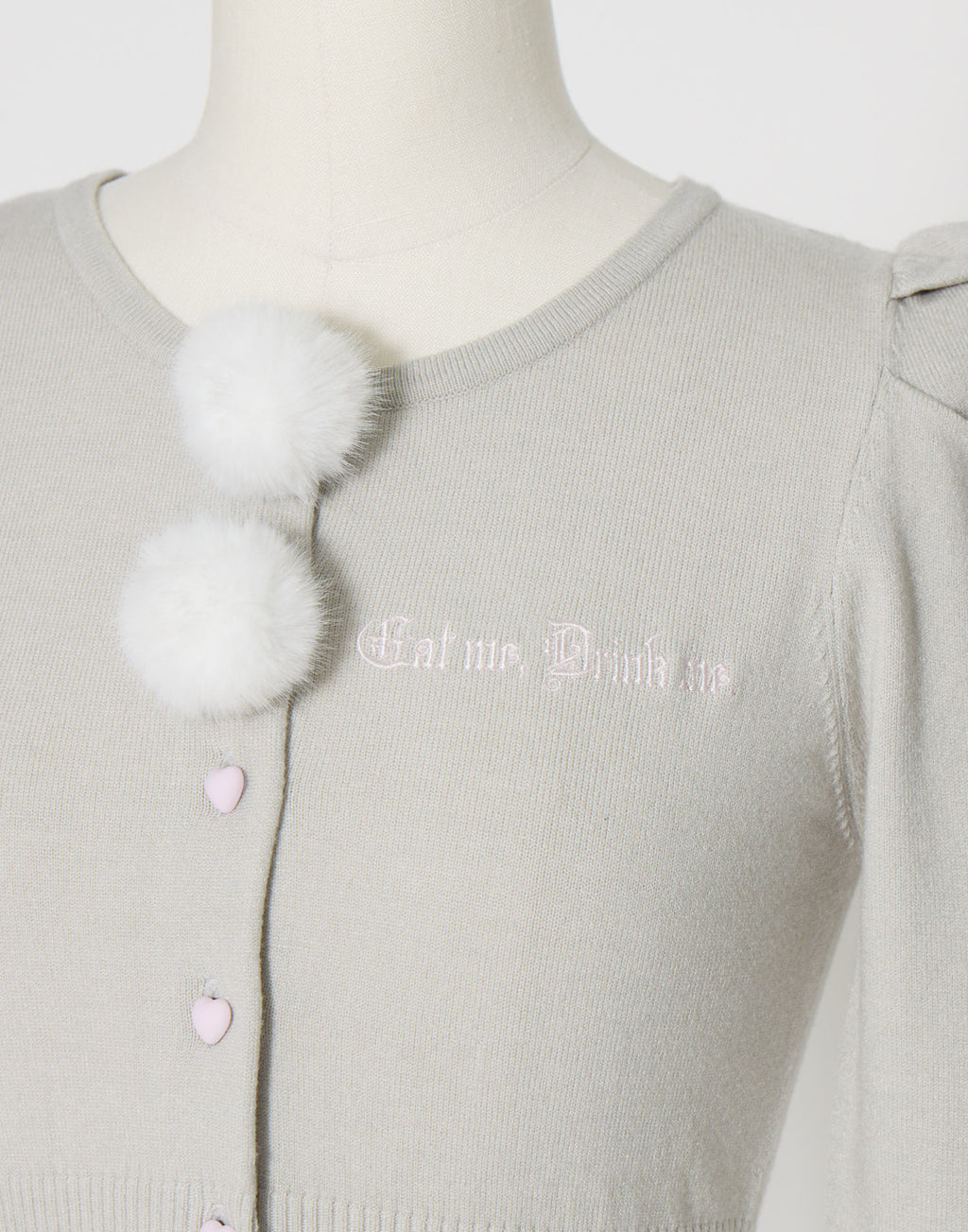 AVENCHUMU Eat Me Drink Me knit cardigan