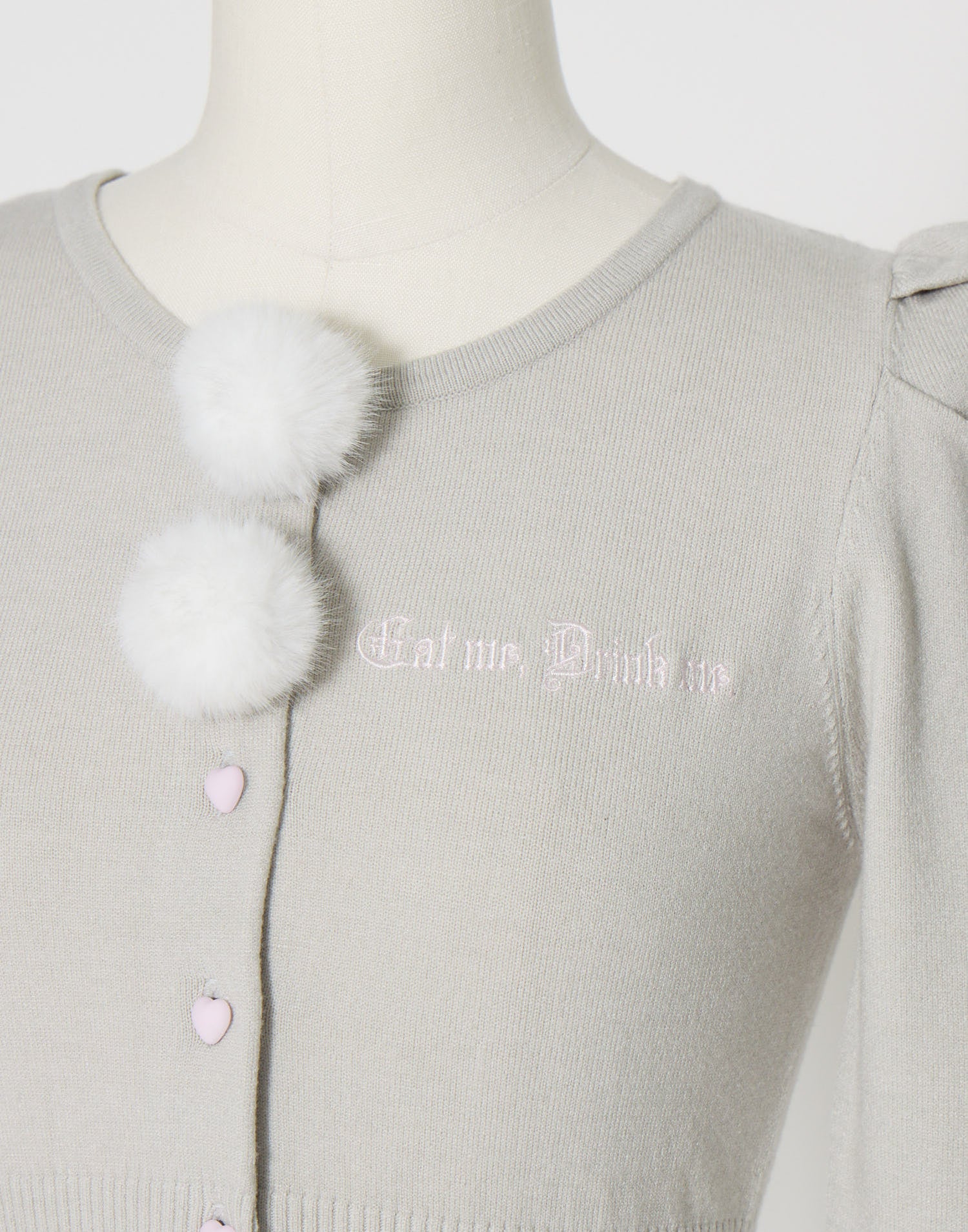 AVENCHUMU Eat Me Drink Me knit cardigan