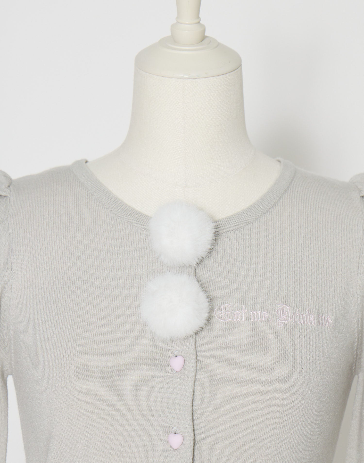 AVENCHUMU Eat Me Drink Me knit cardigan