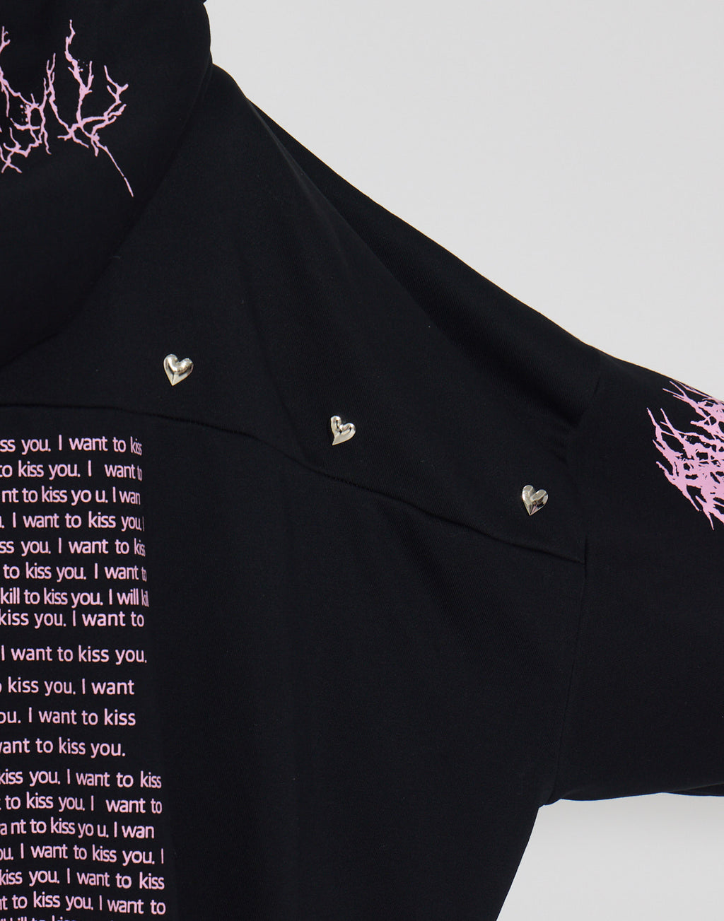 AVENCHUMU ValentineBunny print lace frame t-shirt (Copy)