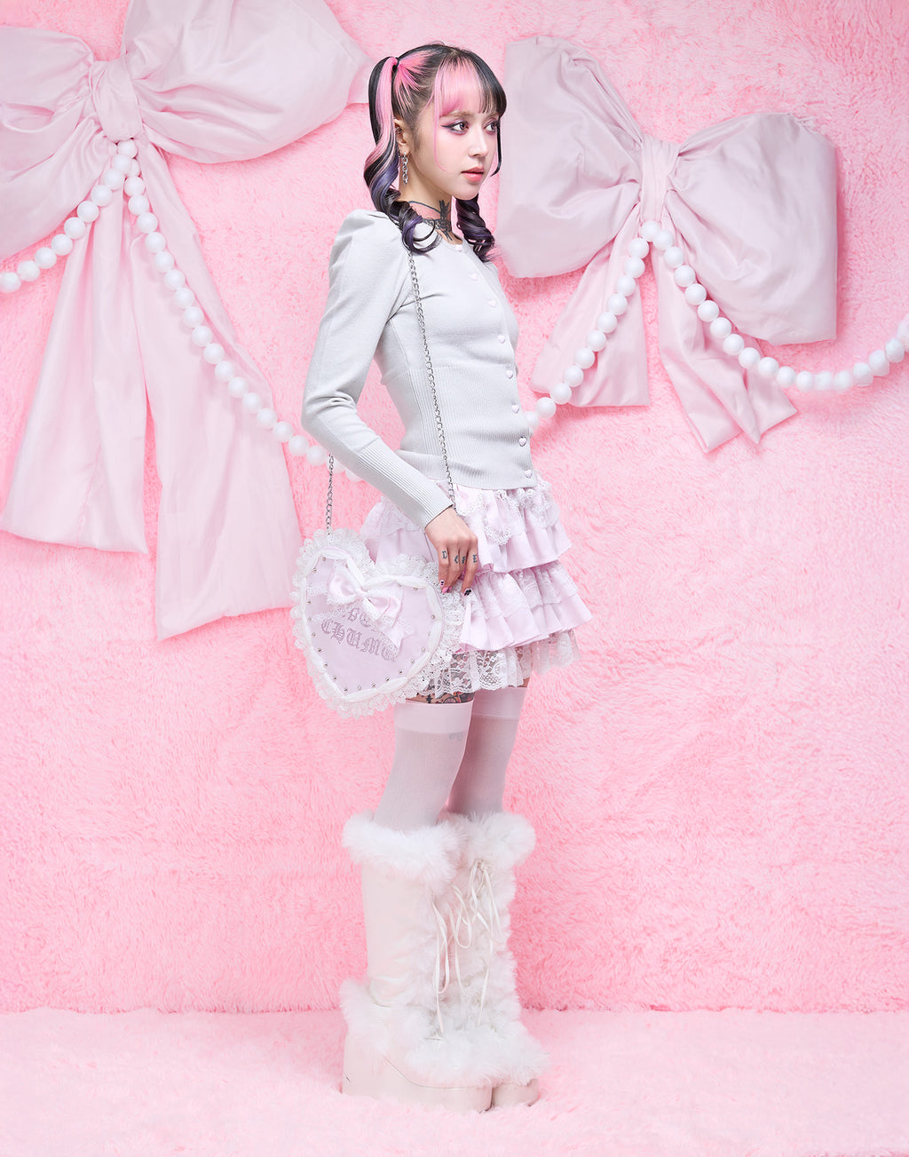 AVENCHUMU Eat Me Drink Me knit cardigan