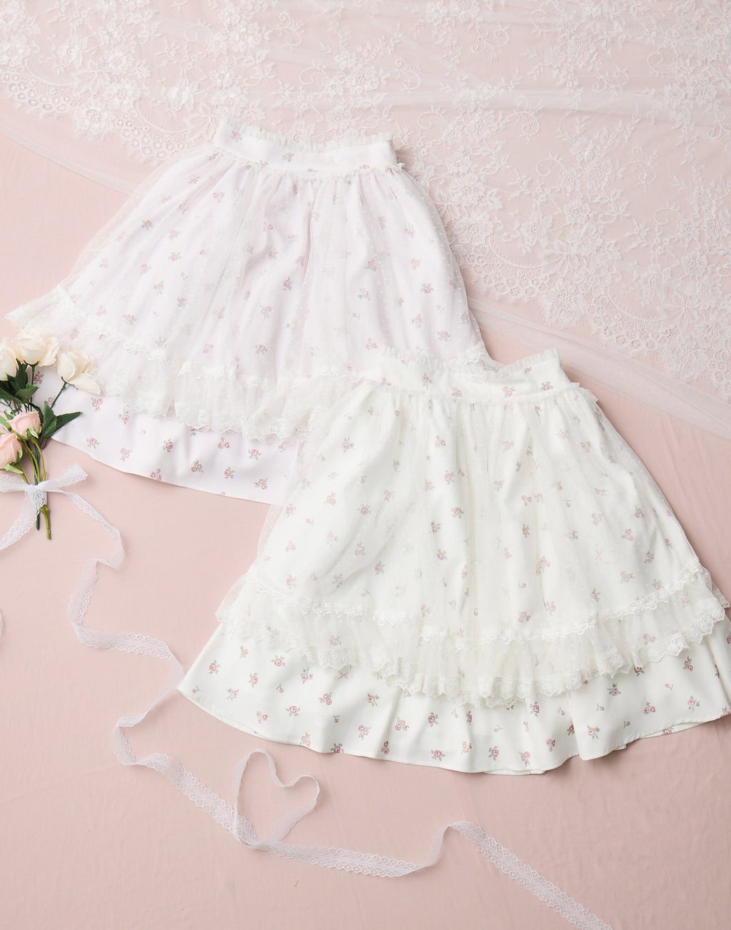 mellfy memory Love to doll baby rose skirt