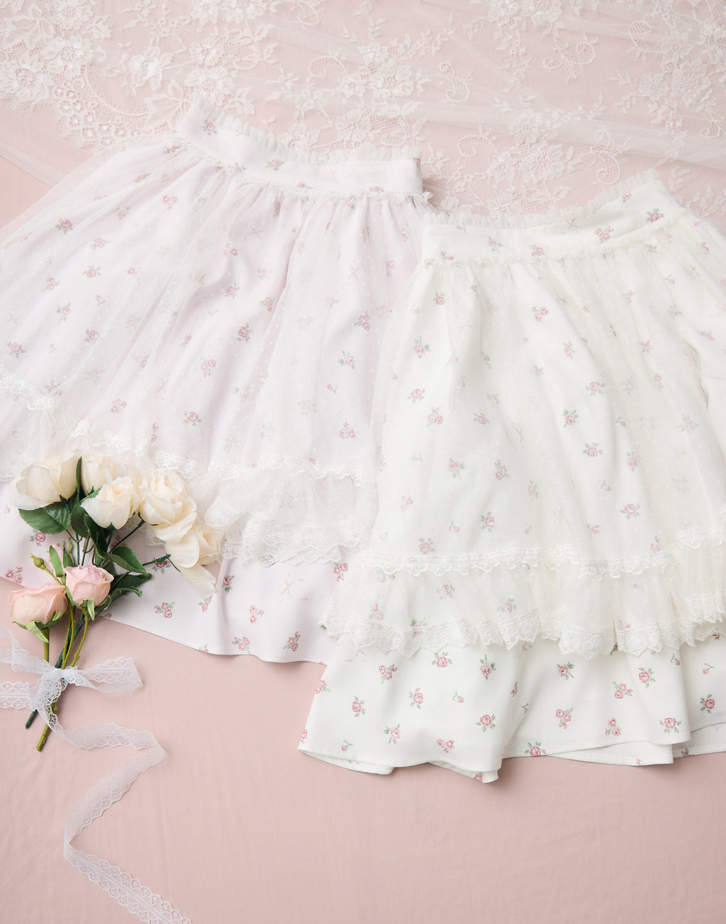 mellfy memory Love to doll baby rose skirt