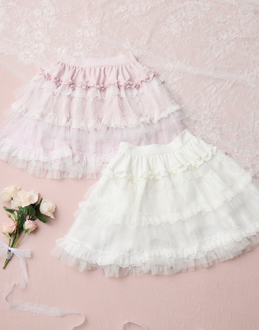 mellfy memory Fairy bloom tulle skirt