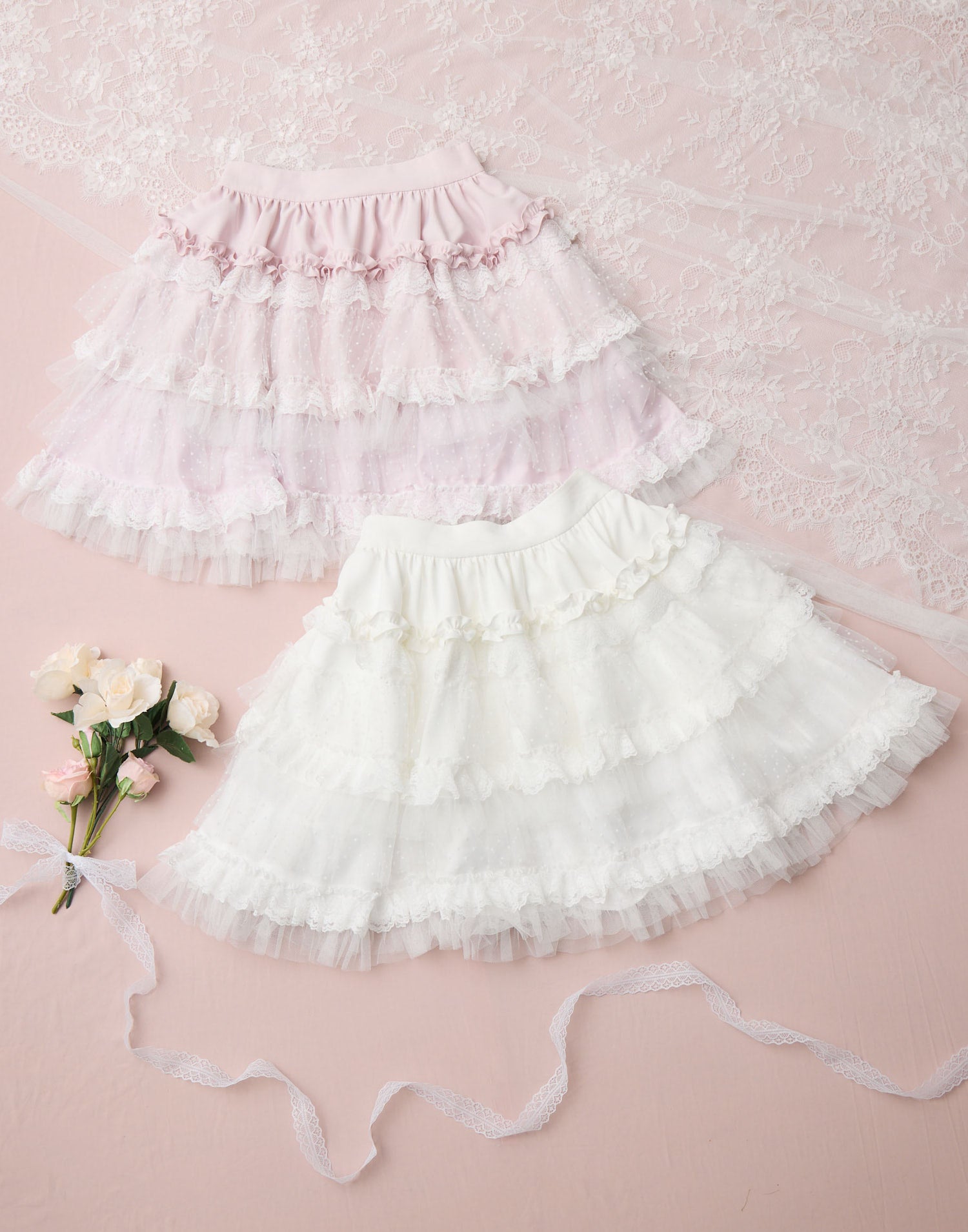 mellfy memory Fairy bloom tulle skirt