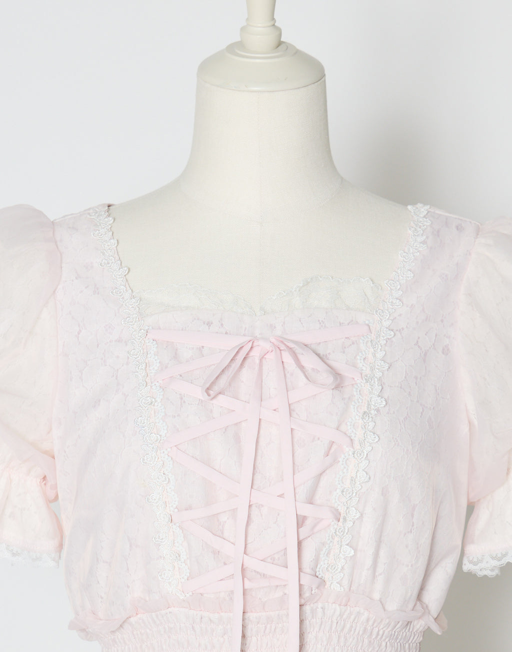 mellfy memory Fairy ruffle long lace onepiece