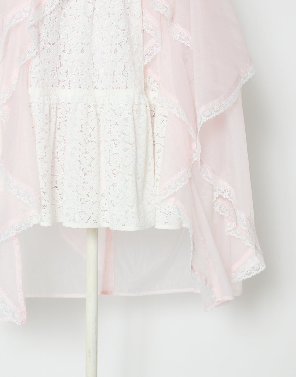 mellfy memory Fairy ruffle long lace onepiece