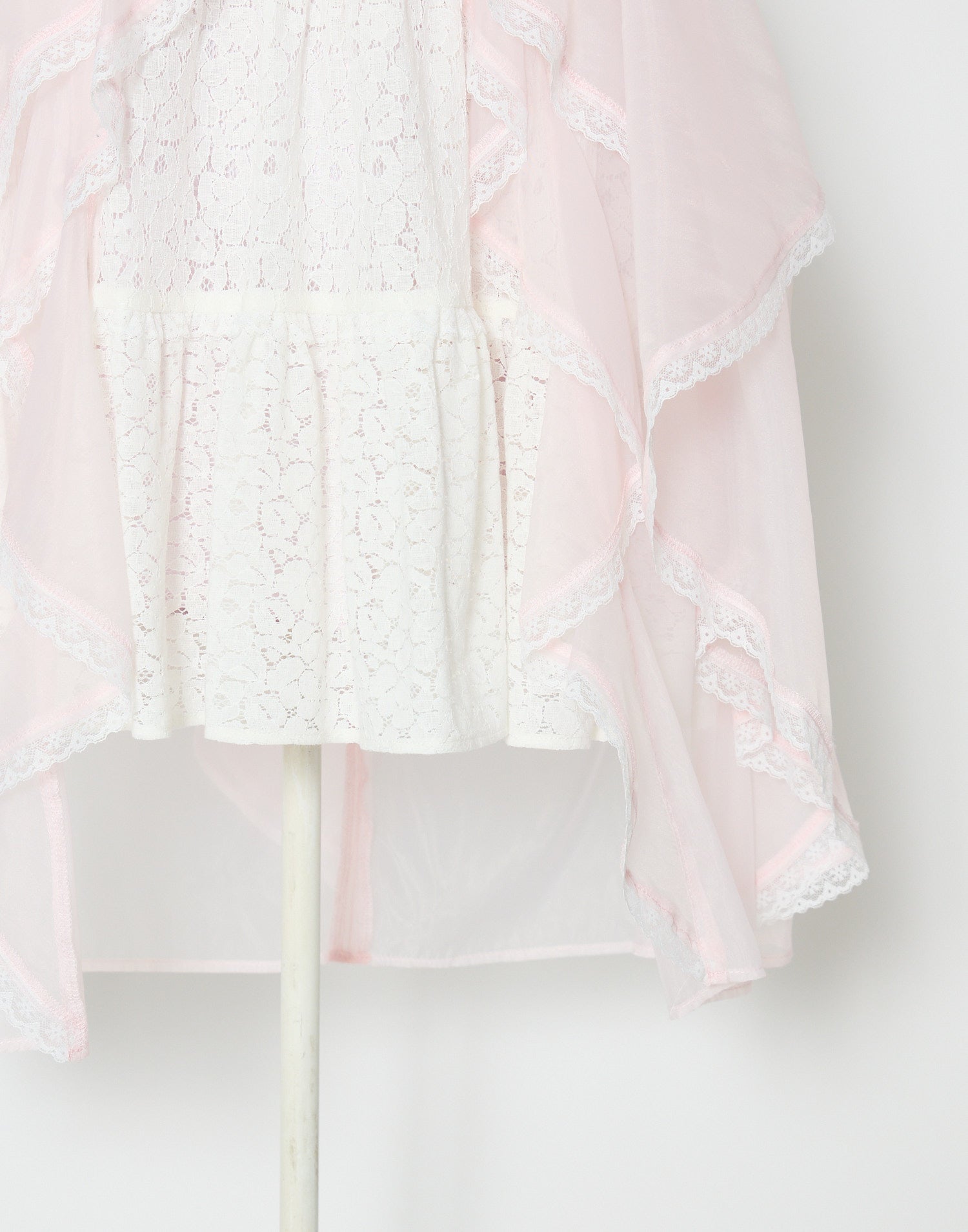 mellfy memory Fairy ruffle long lace onepiece