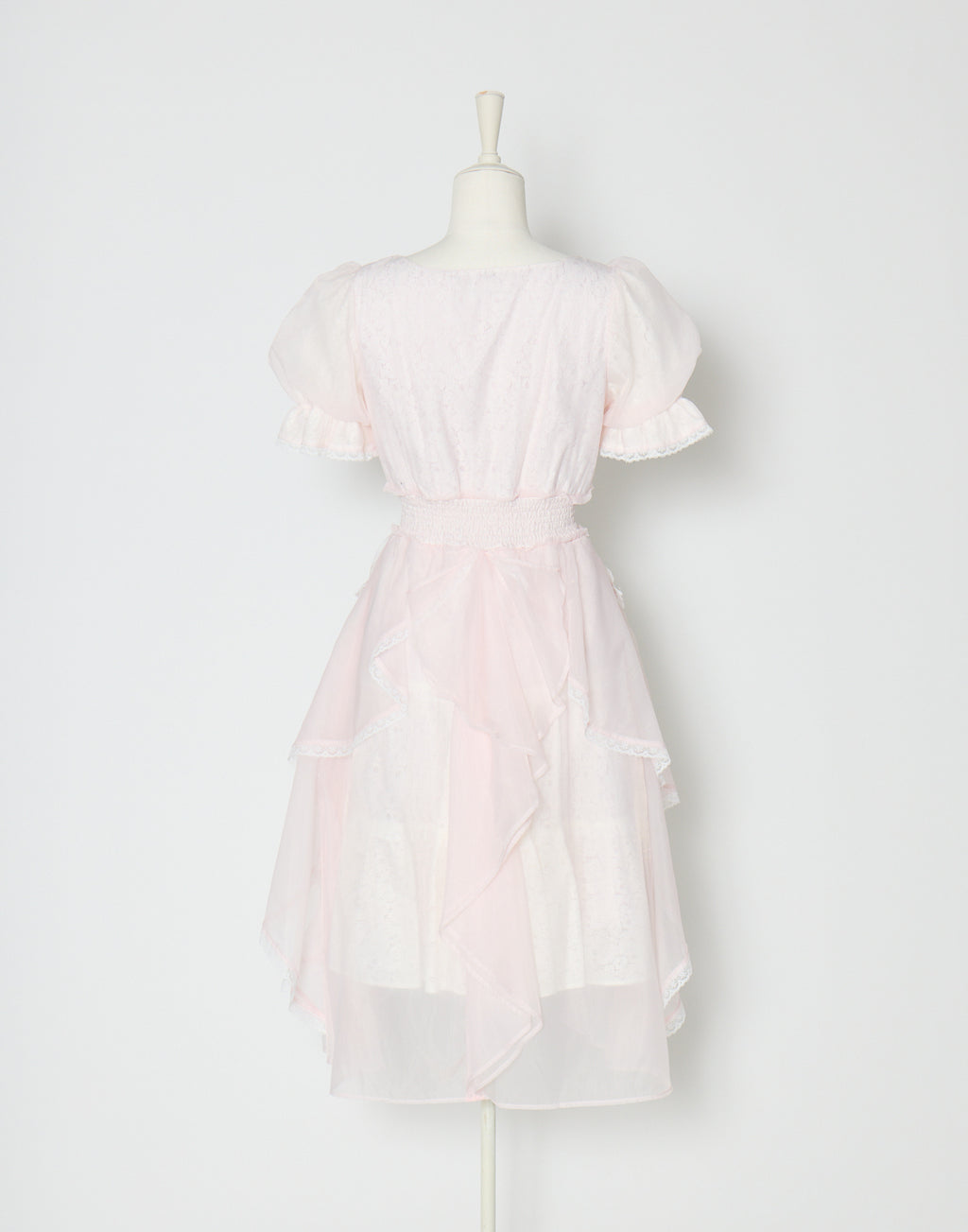 mellfy memory Fairy ruffle long lace onepiece