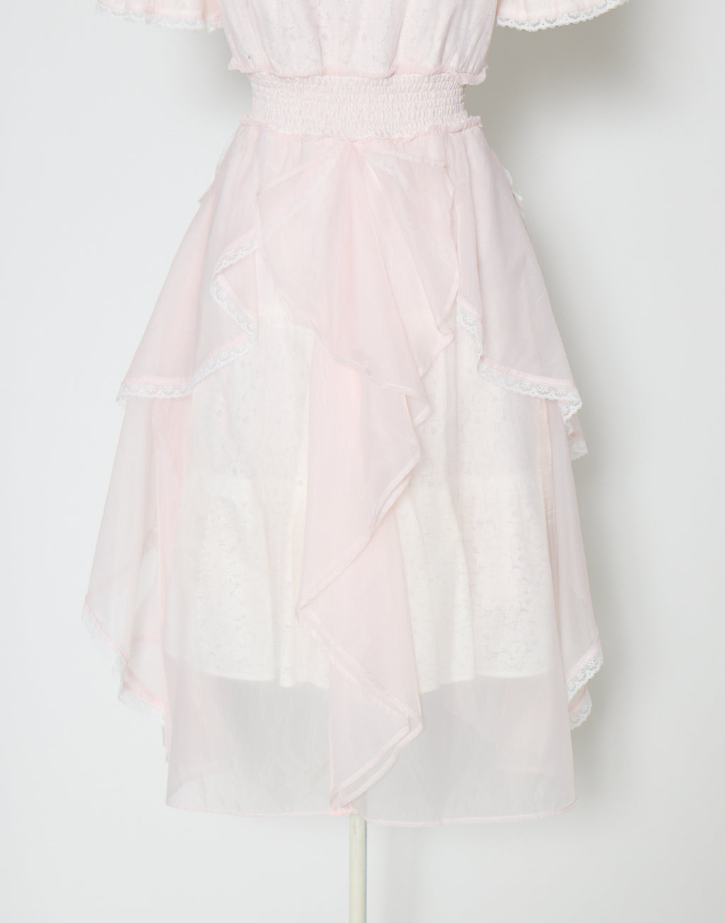 mellfy memory Fairy ruffle long lace onepiece