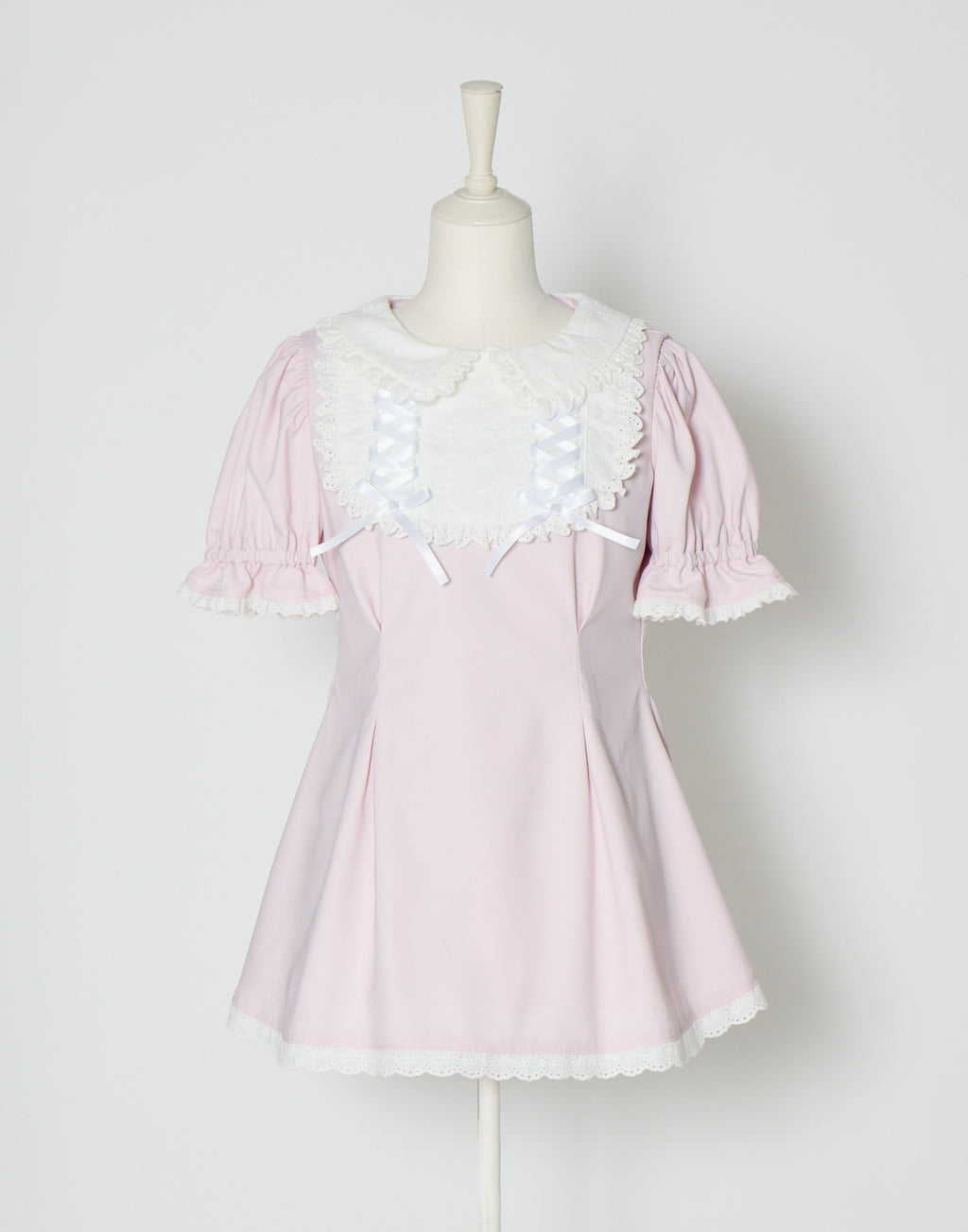 mellfy memory Twin lace-up ribbon tunic