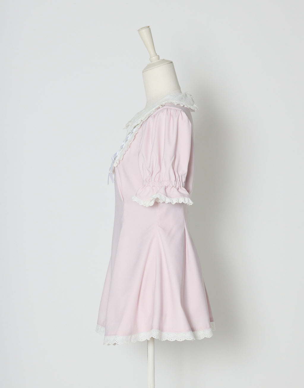 mellfy memory Twin lace-up ribbon tunic