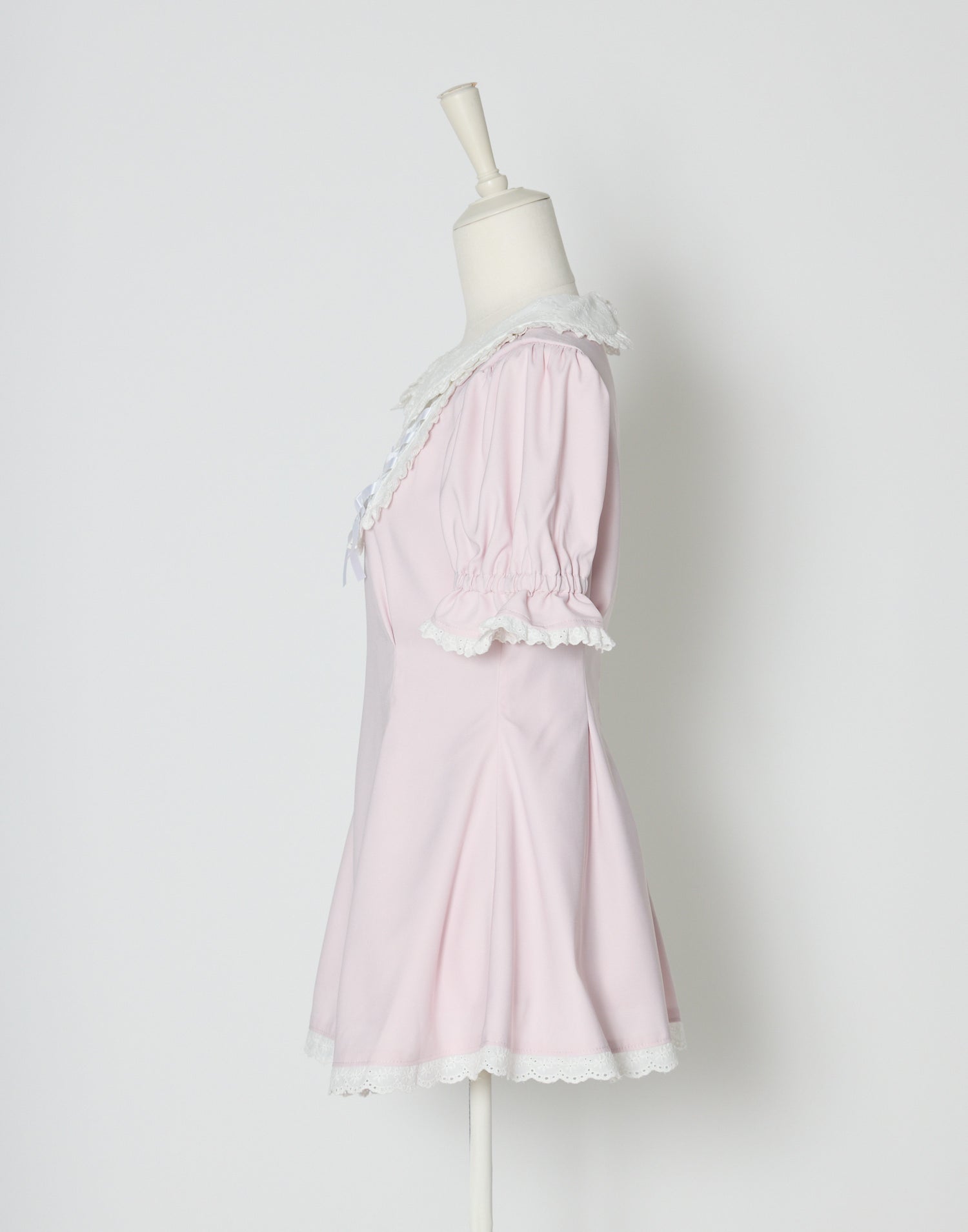mellfy memory Twin lace-up ribbon tunic