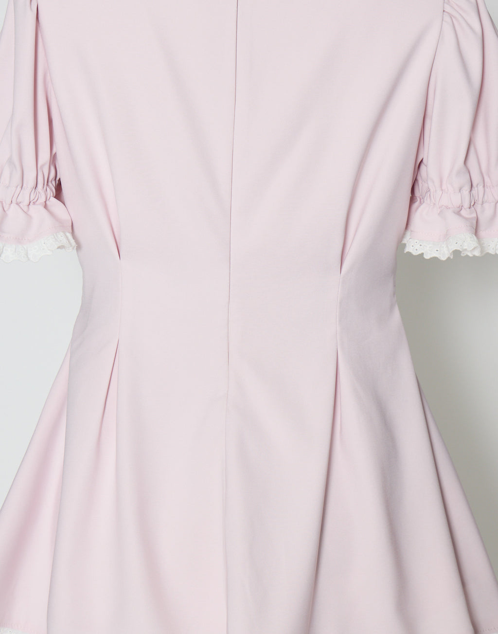 mellfy memory Twin lace-up ribbon tunic