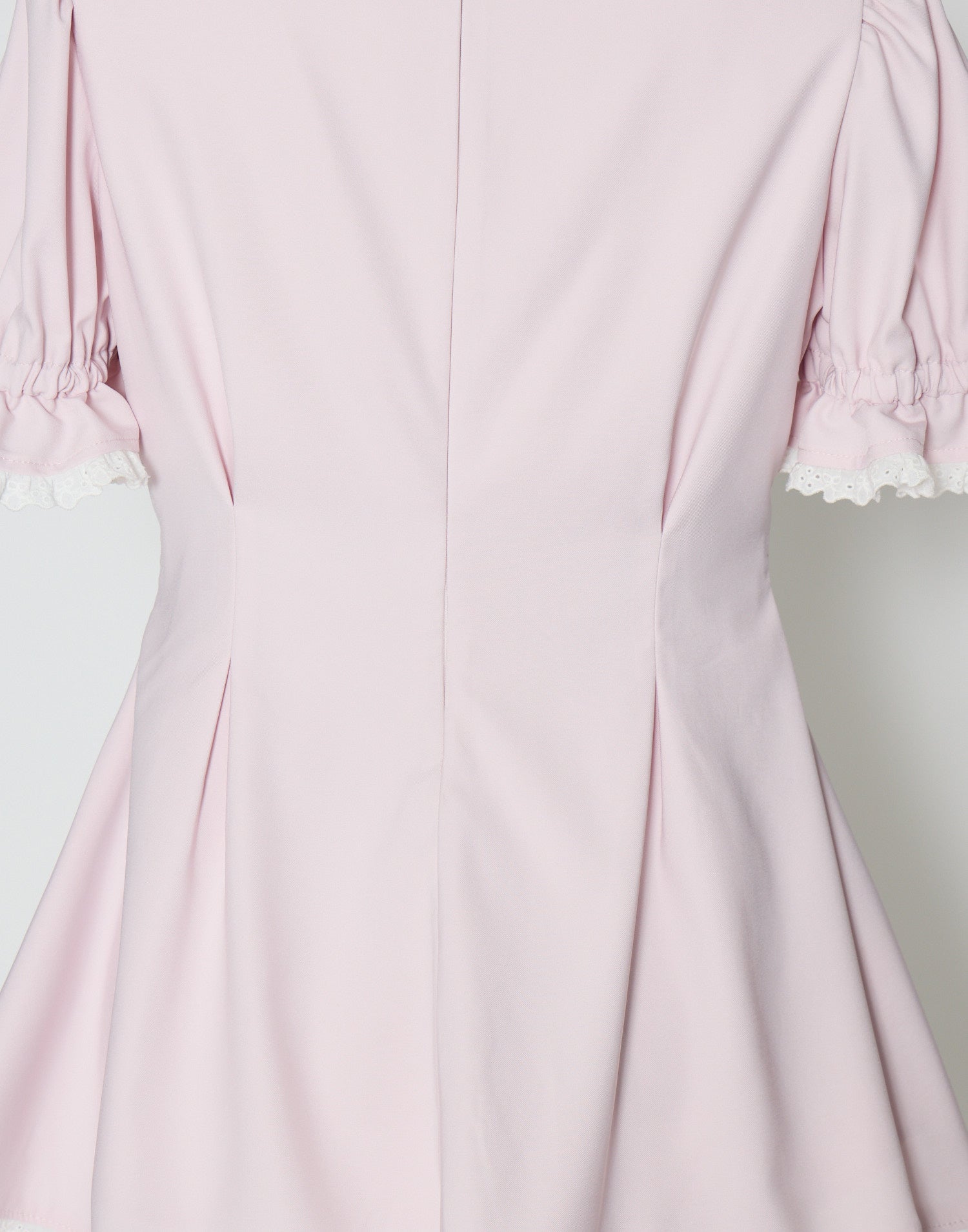 mellfy memory Twin lace-up ribbon tunic