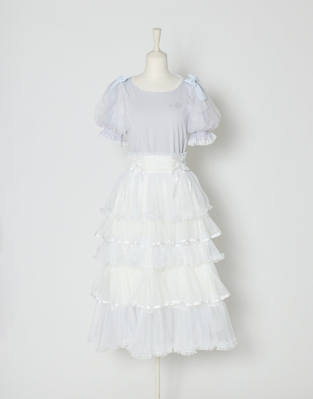 mellfy memory My sweet eden tiered long skirt