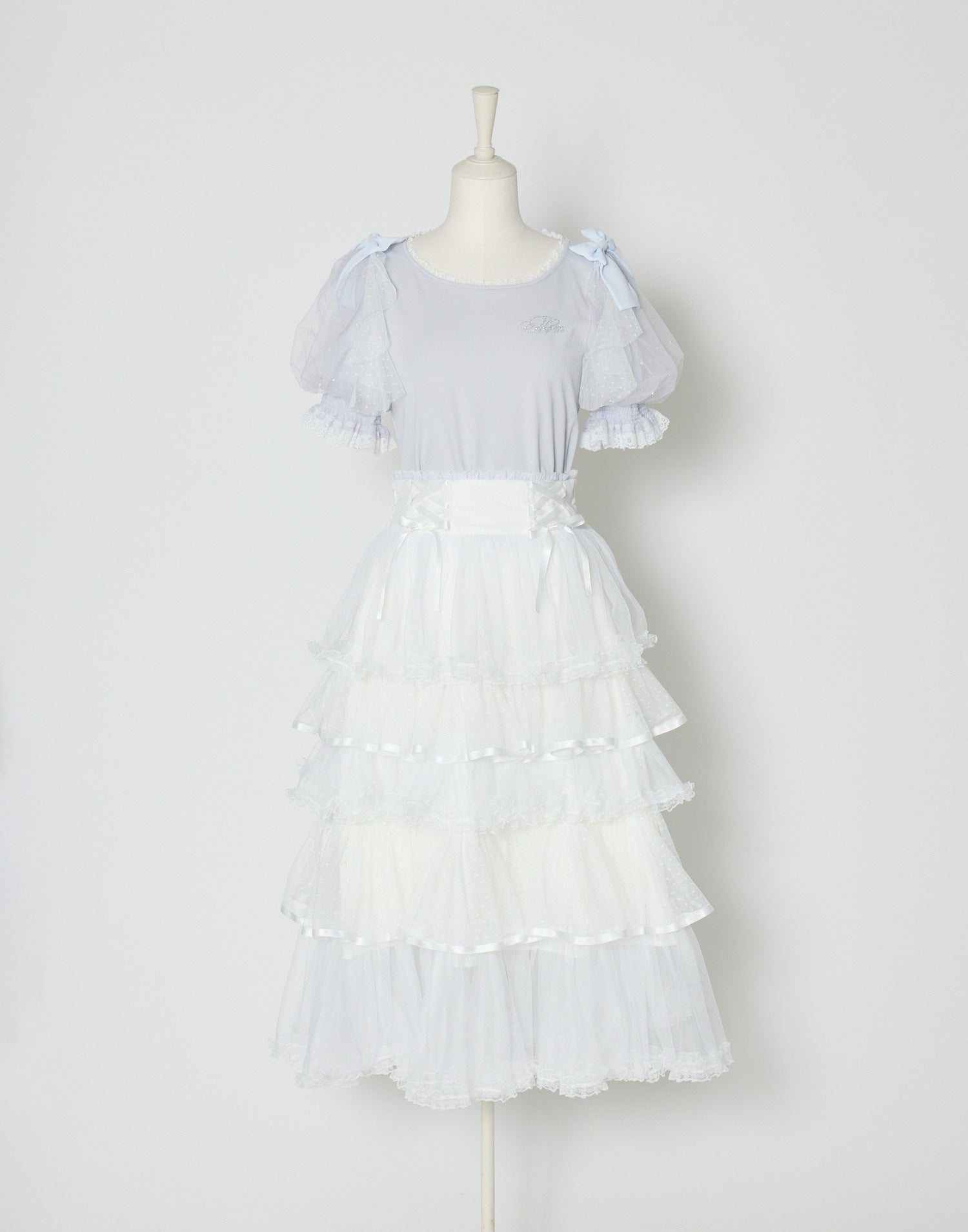 mellfy memory My sweet eden tiered long skirt