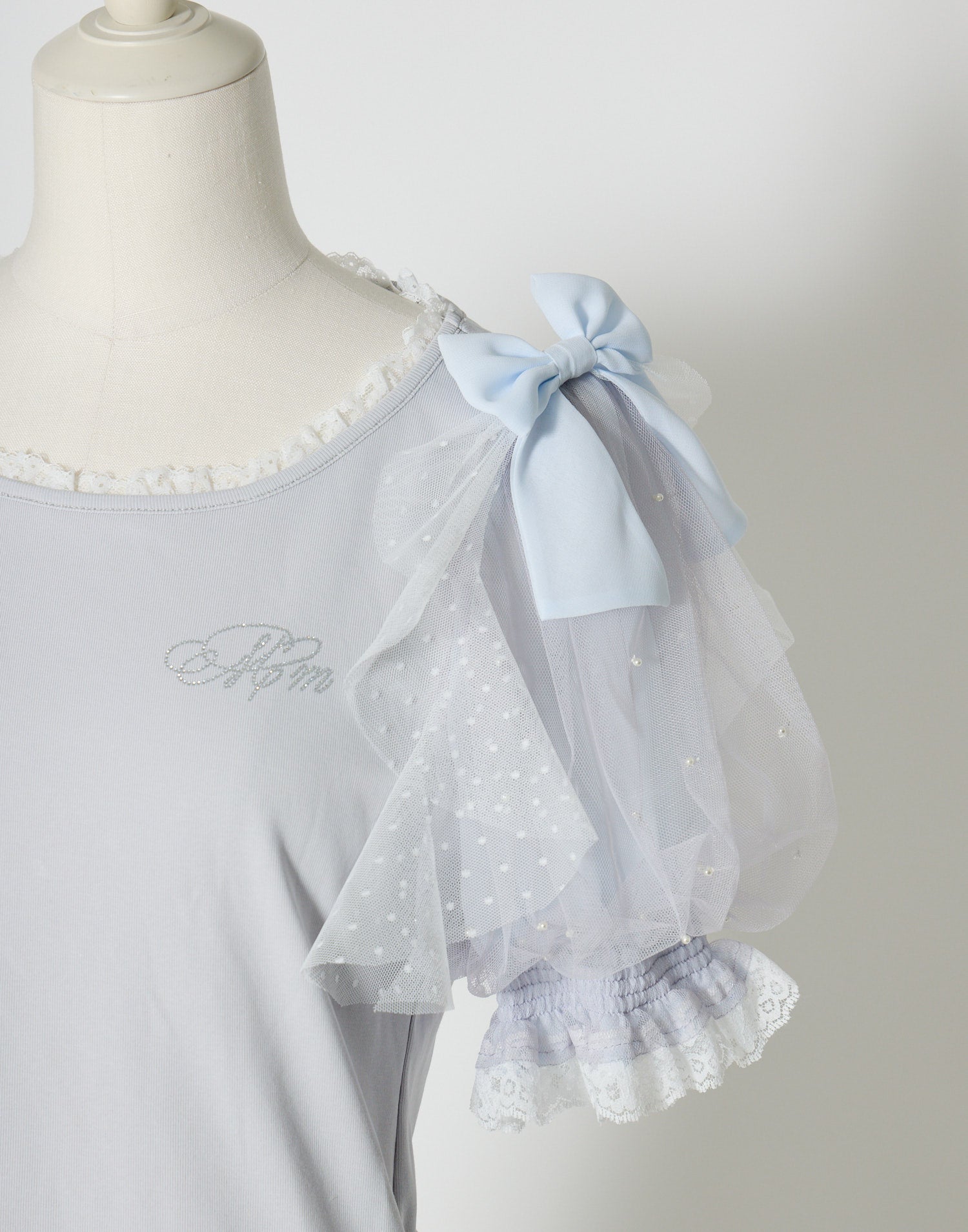 mellfy memory Melty ribbon puff tops