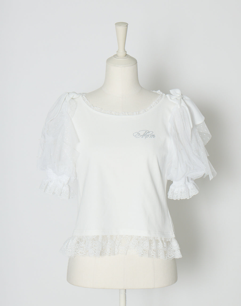 mellfy memory Melty ribbon puff tops