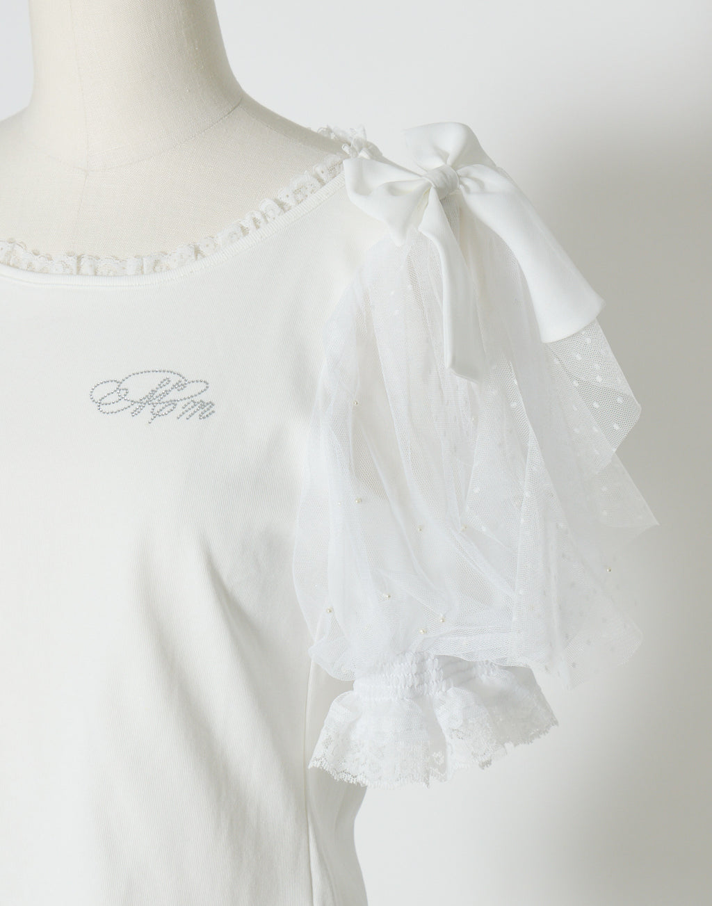 mellfy memory Melty ribbon puff tops