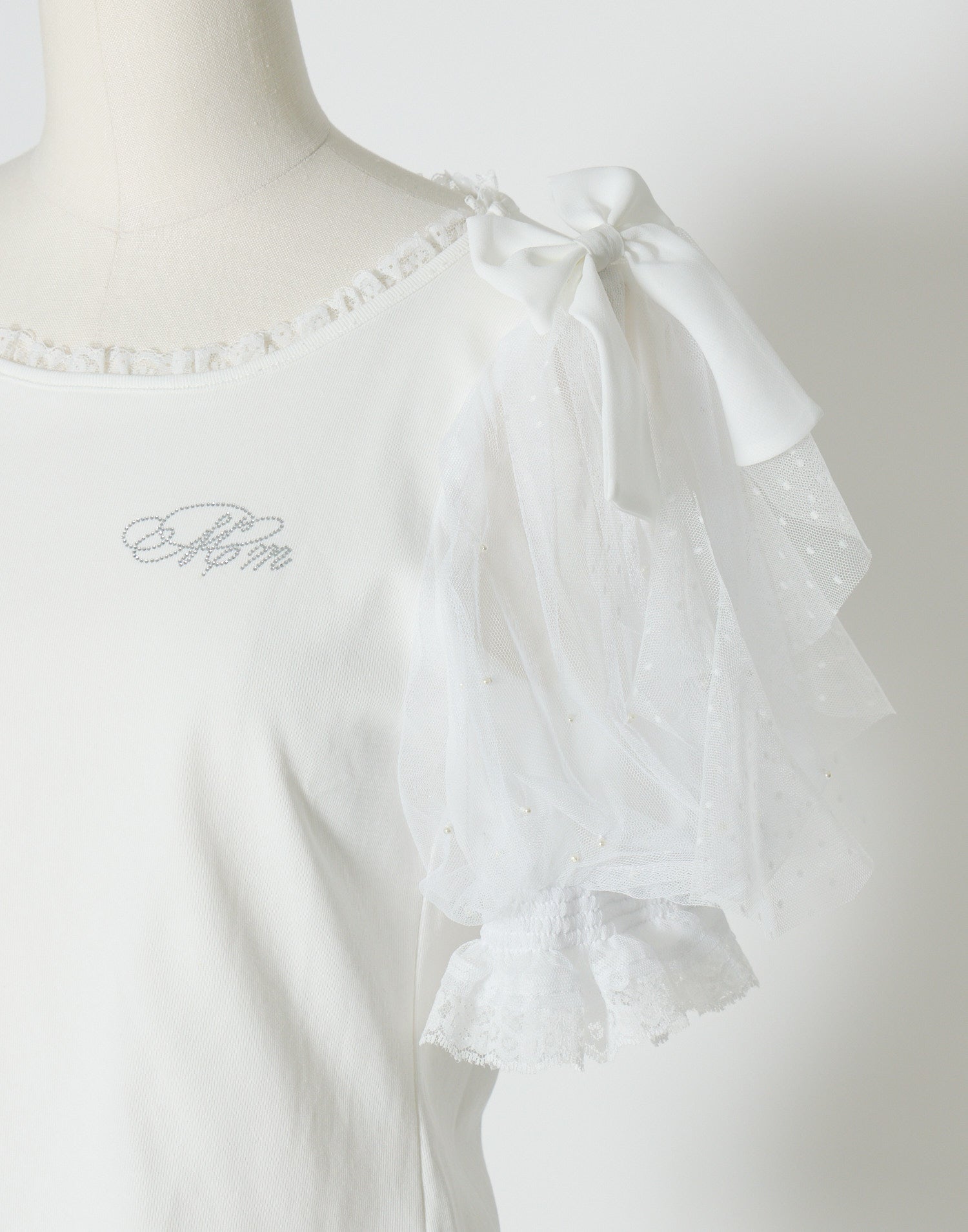 mellfy memory Melty ribbon puff tops