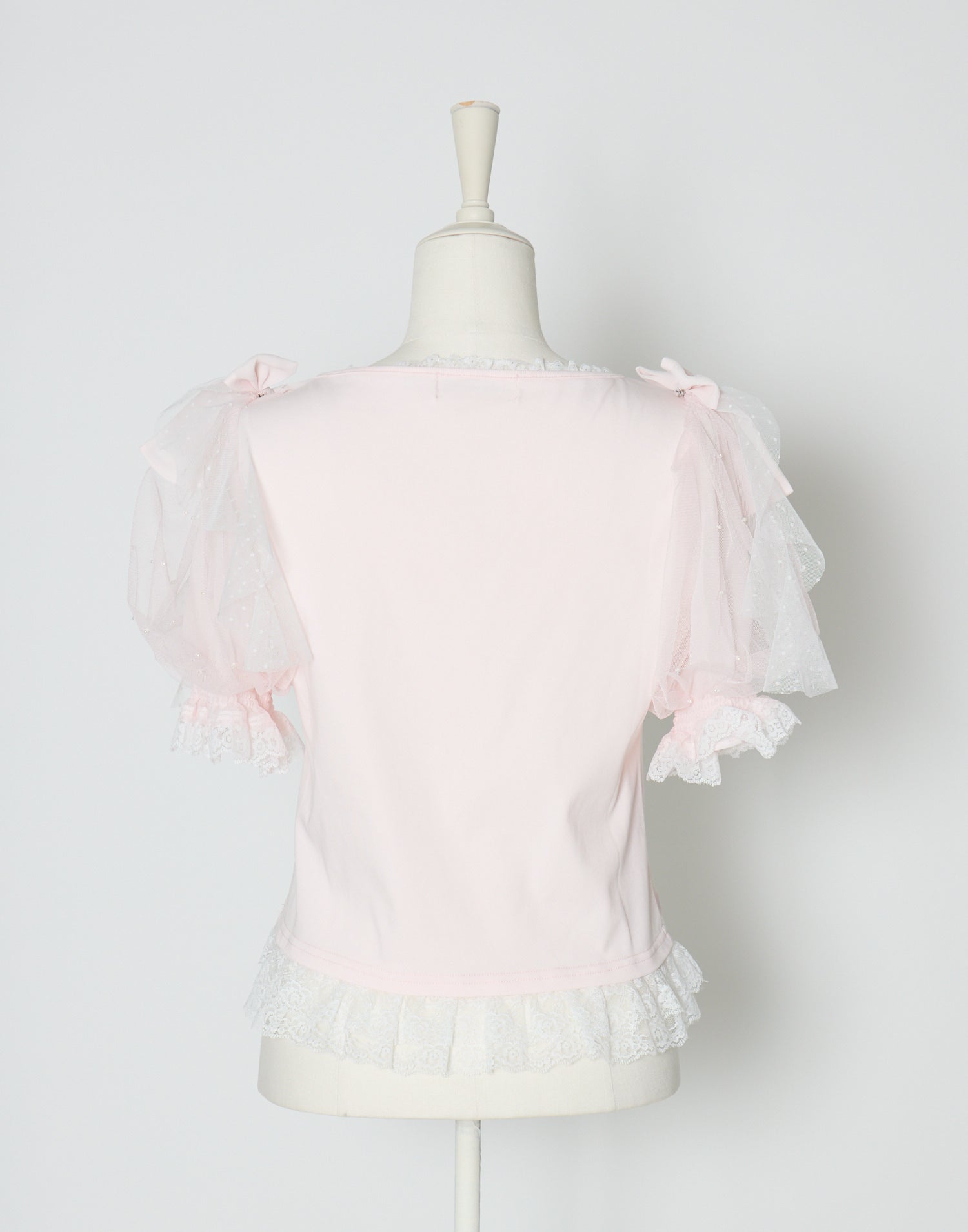 mellfy memory Melty ribbon puff tops