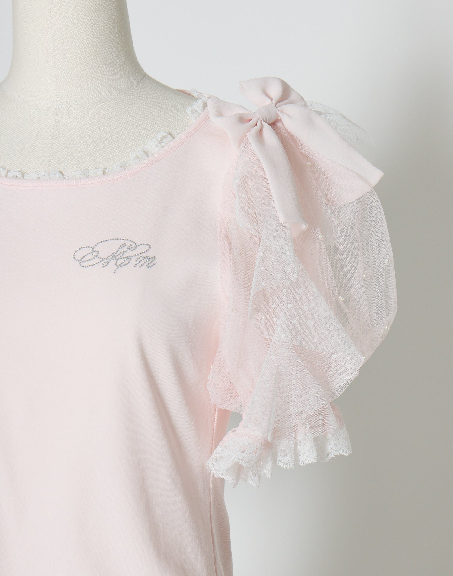 mellfy memory Melty ribbon puff tops