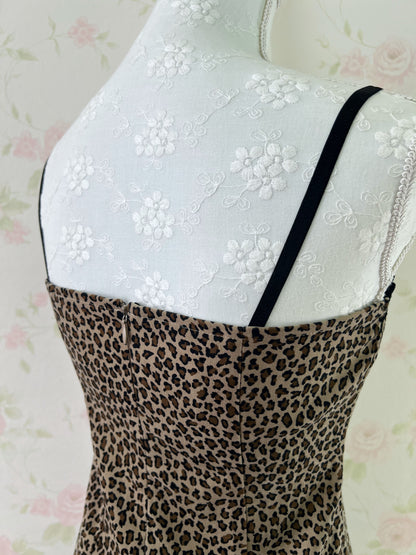 One Way Leopard Tight Dress