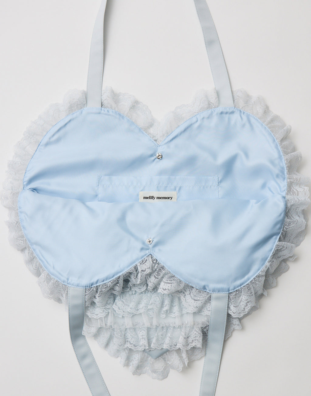 mellfy memory Tiered sweet love heart tote bag