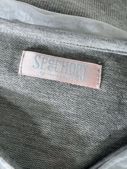 Secret Honey Organdy Sailor Sweat Shirt
