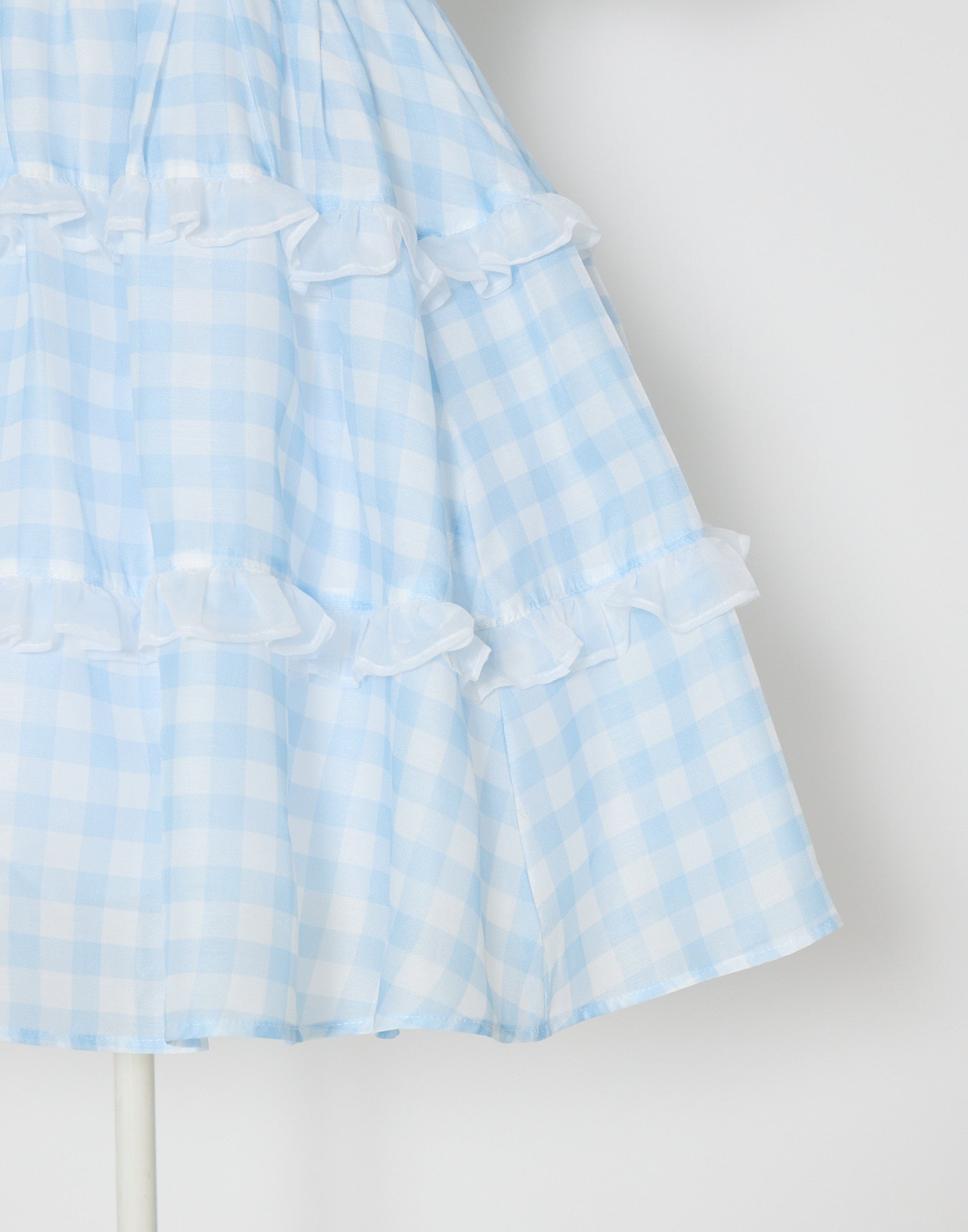 (Pre-order) mellfy memory Milky gingham puff onepiece