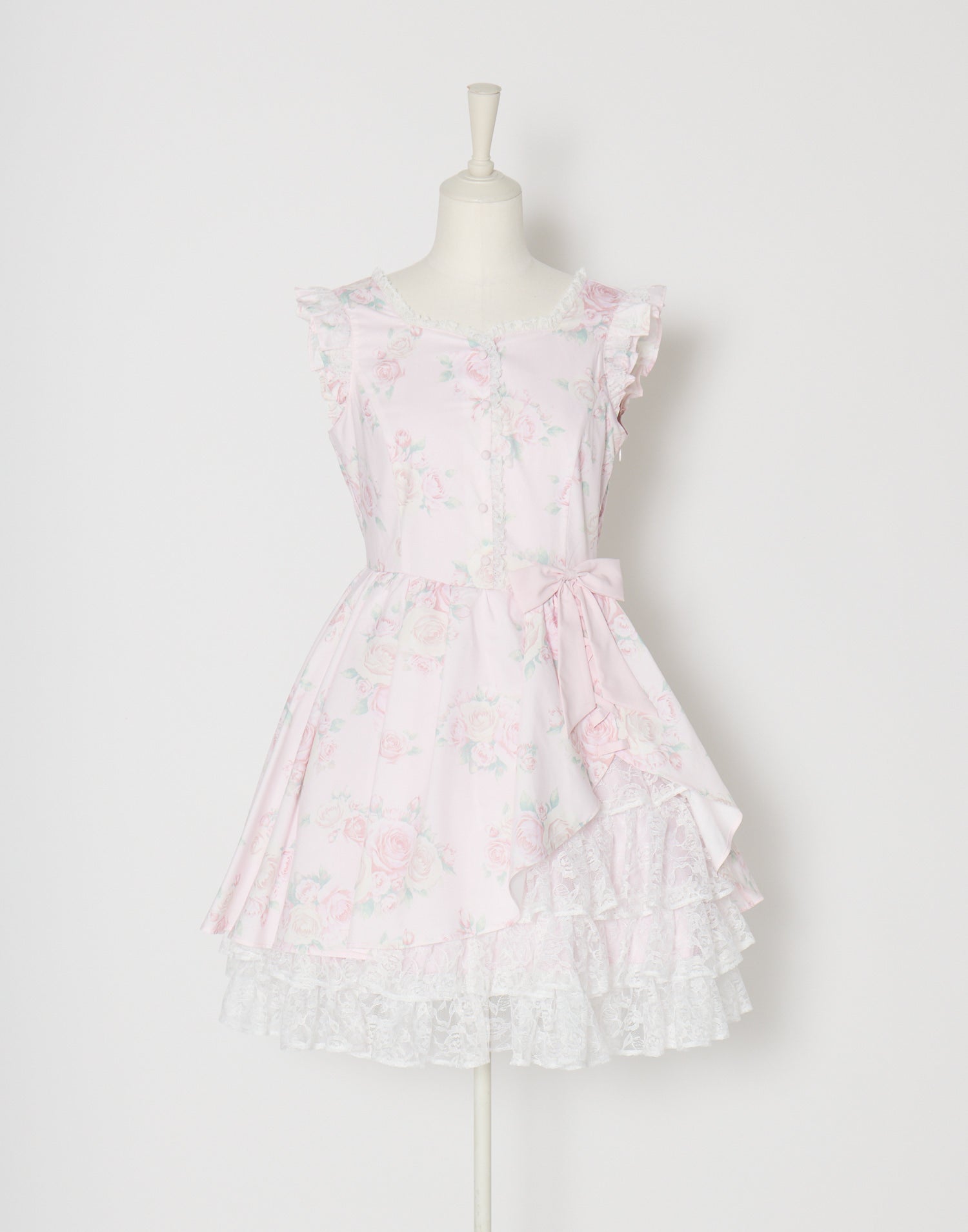 (Pre-order) mellfy memory Love in rosy rose onepiece