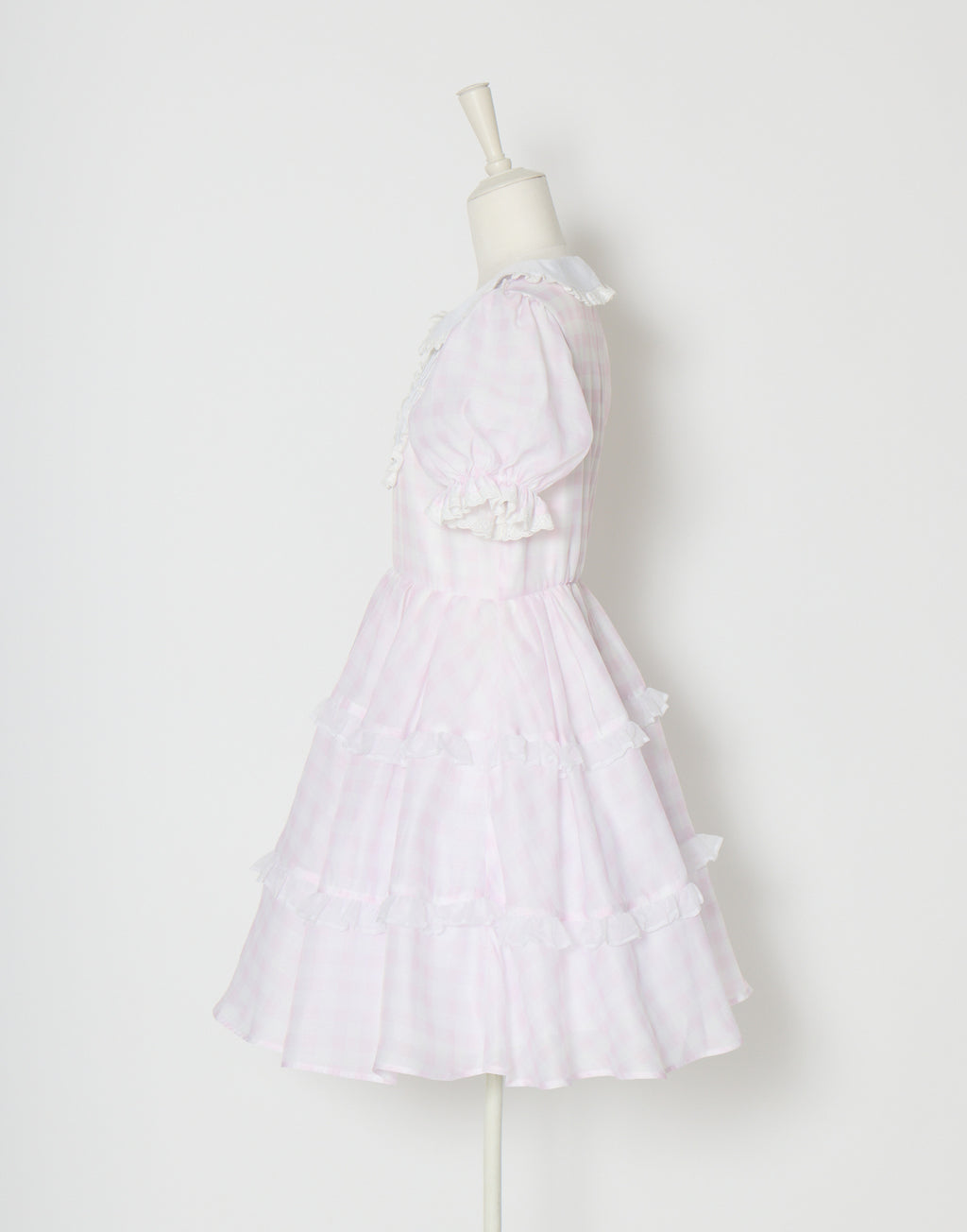 (Pre-order) mellfy memory Milky gingham puff onepiece