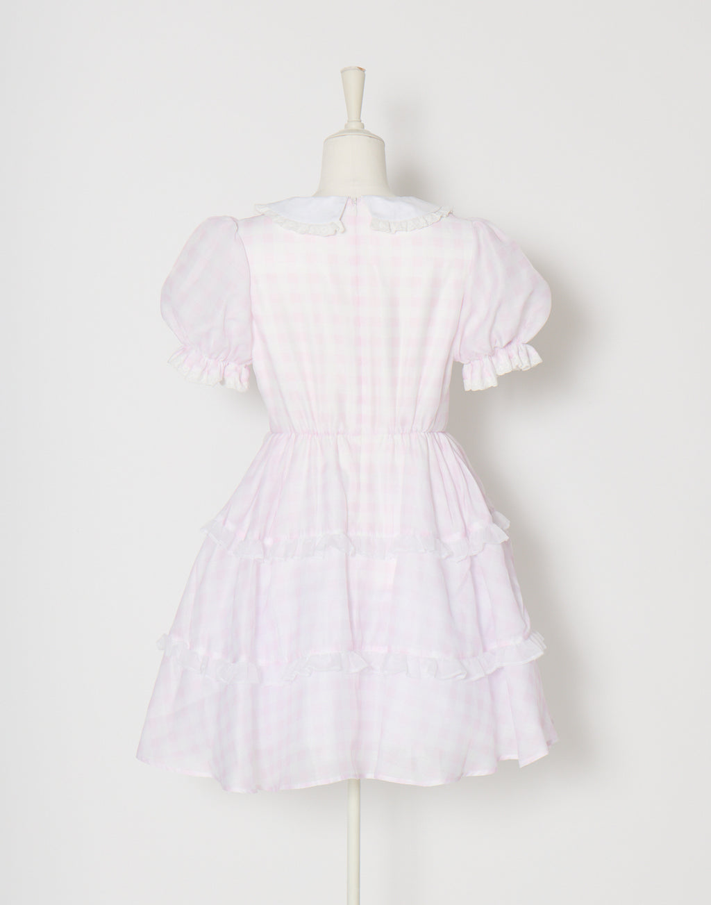 (Pre-order) mellfy memory Milky gingham puff onepiece