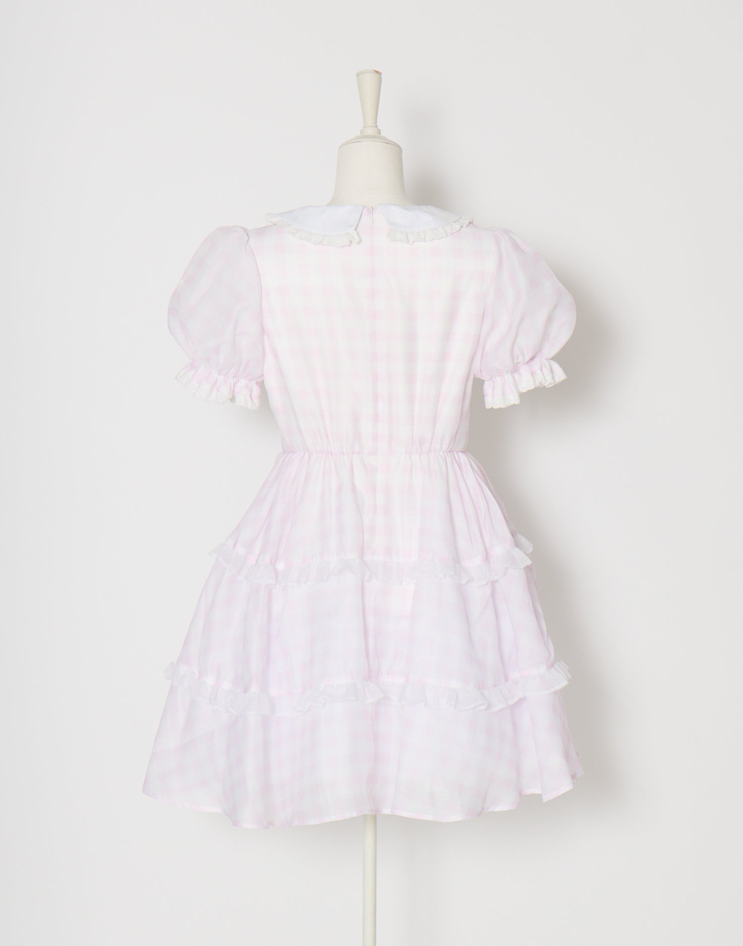 (Pre-order) mellfy memory Milky gingham puff onepiece
