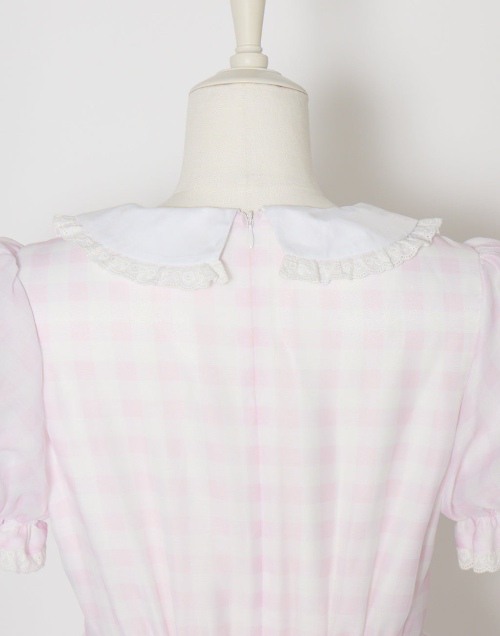 (Pre-order) mellfy memory Milky gingham puff onepiece
