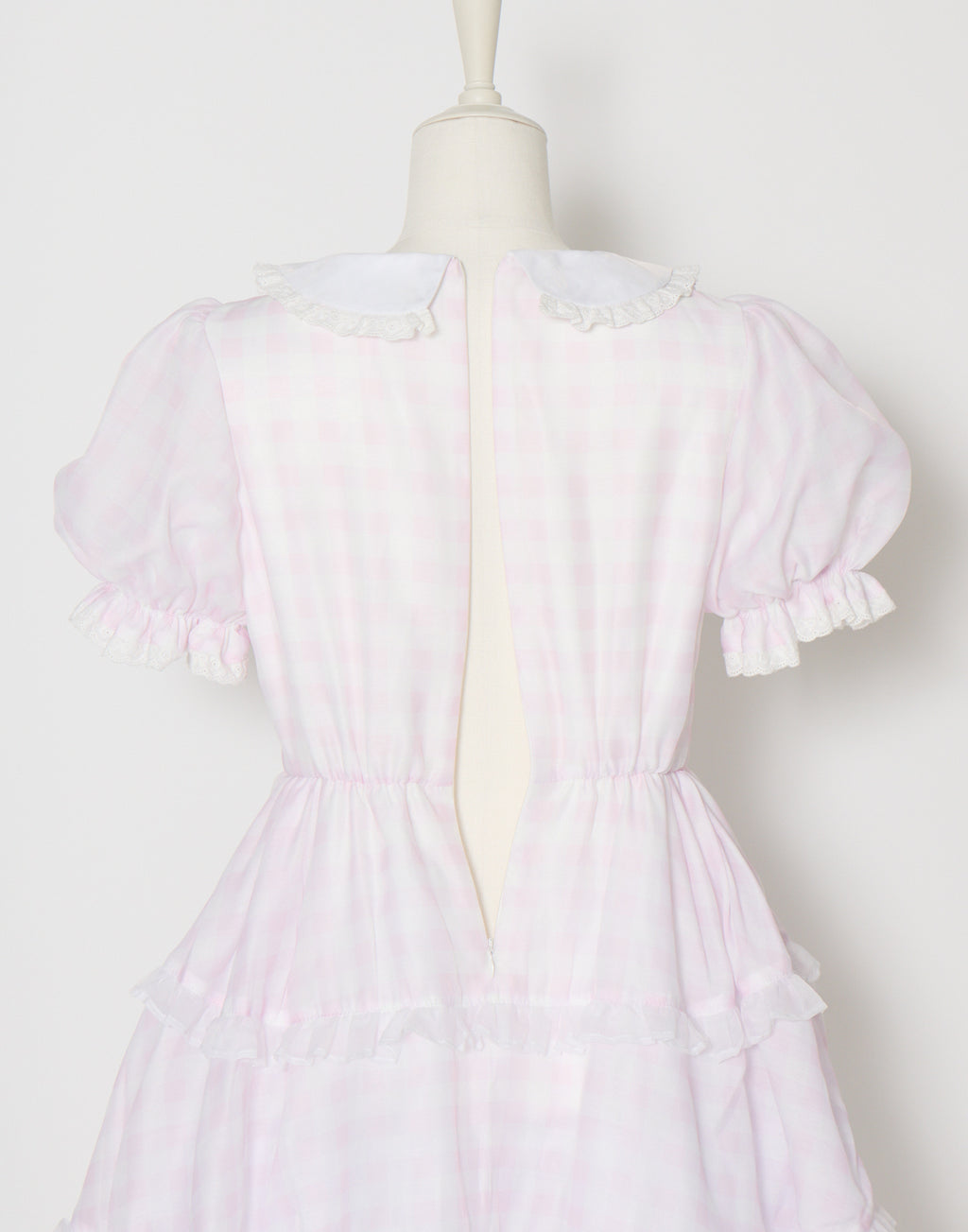 (Pre-order) mellfy memory Milky gingham puff onepiece