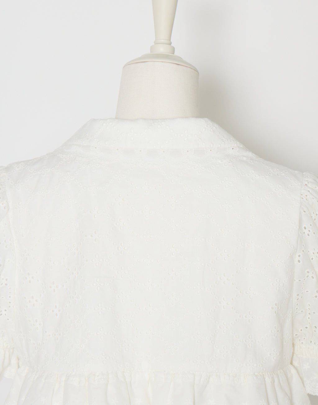 (Pre-order) mellfy memory Lovely cotton lace bolero blouse