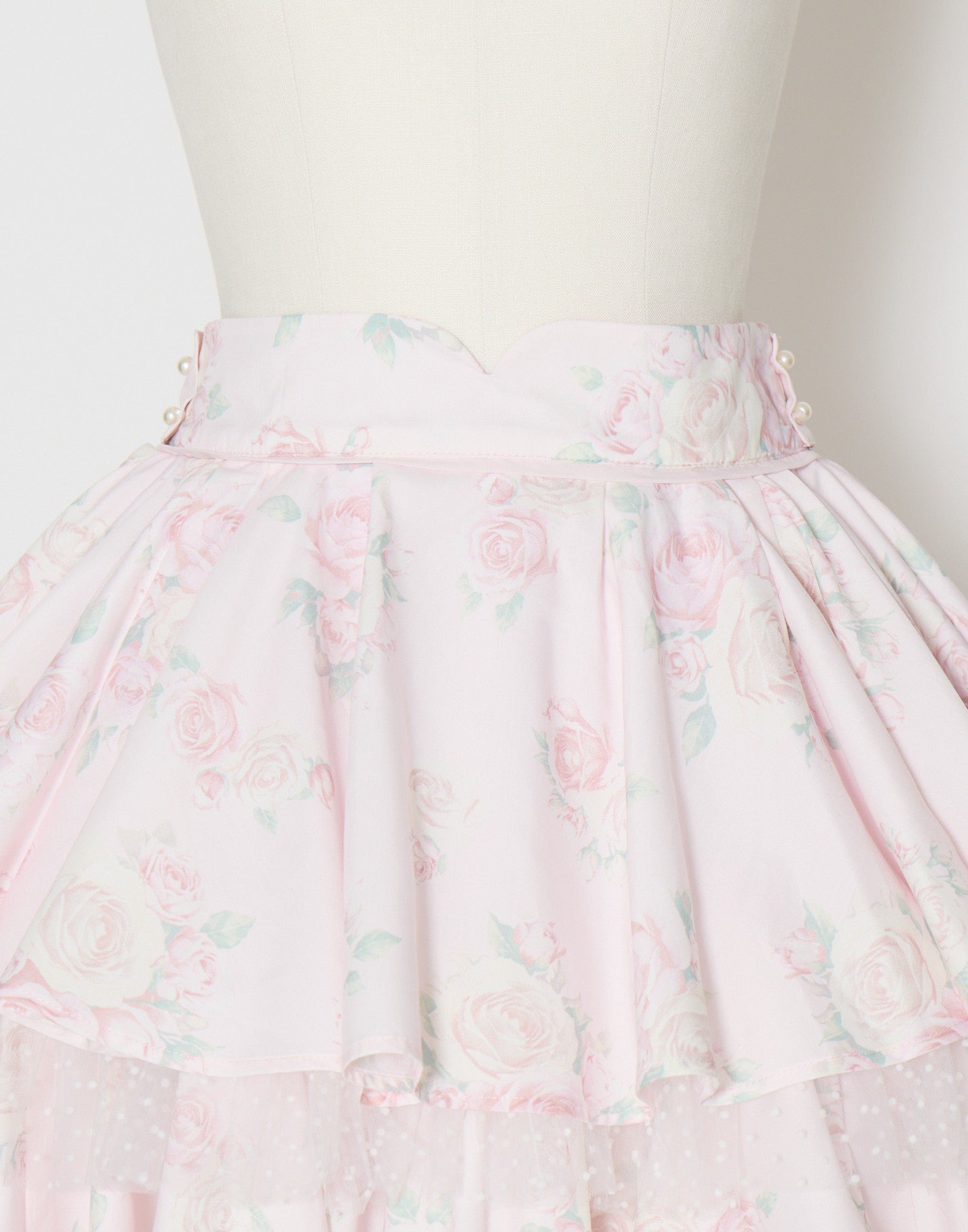 (Pre-order) mellfy memory Love in rosy rose skirt